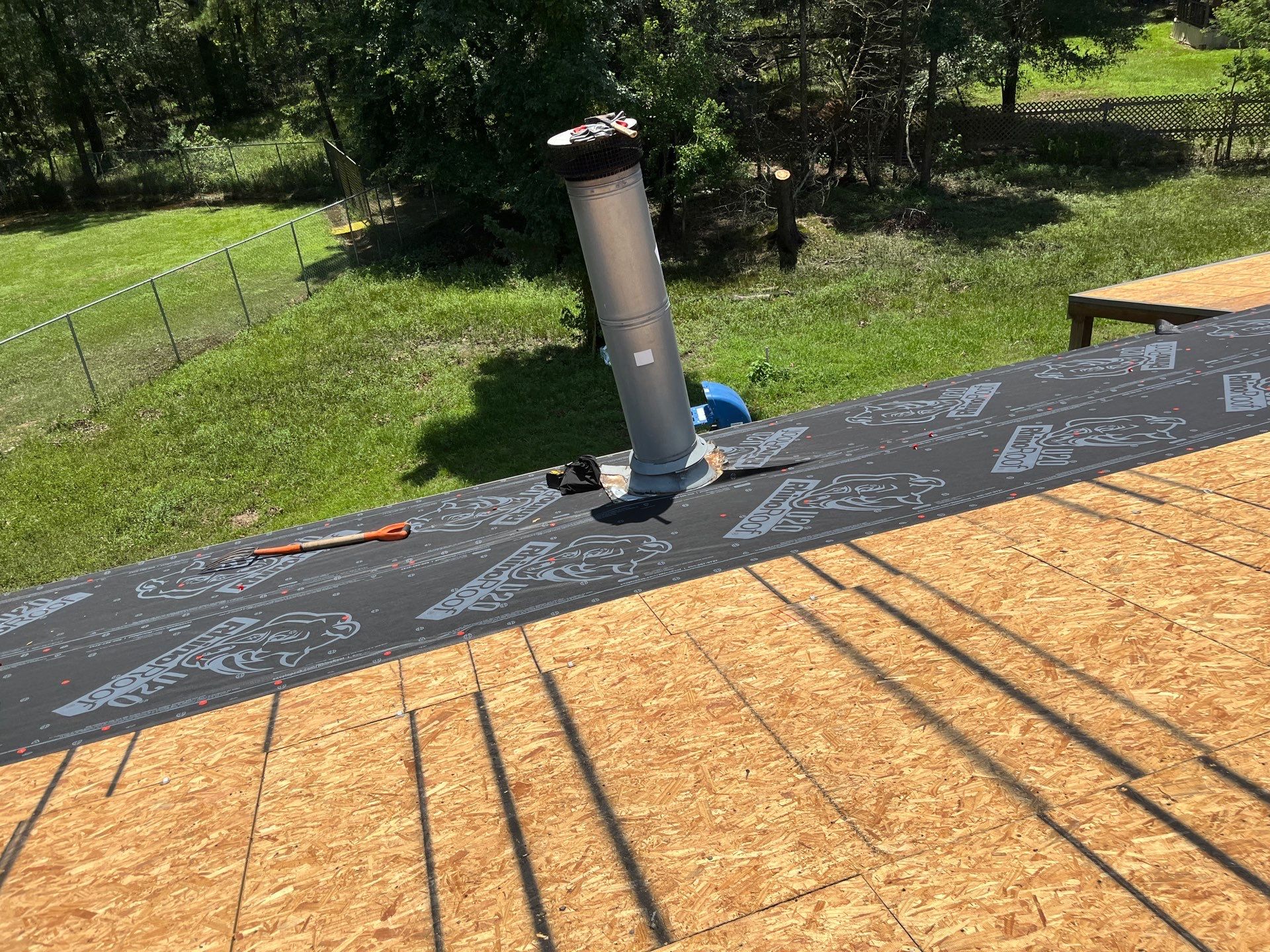 Residential Roofing Installation using Owen's Corning Duration (Lifetime) Shingles by Roof Repair Company