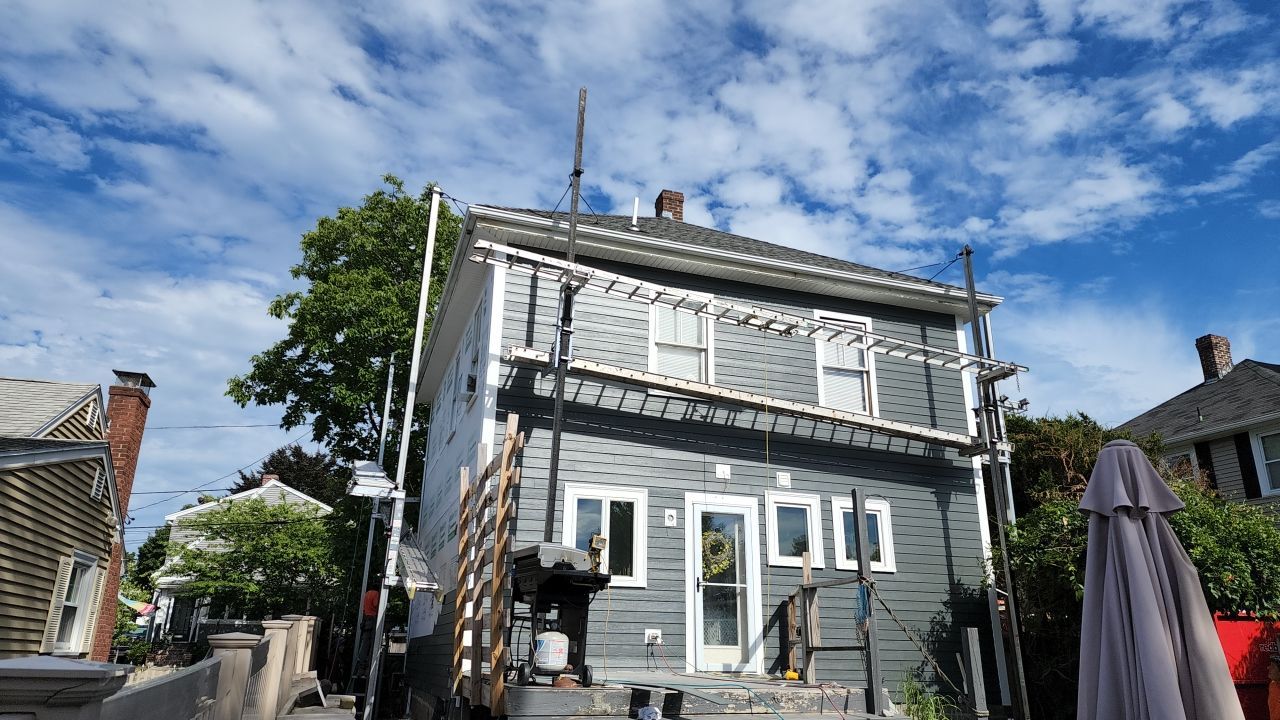 Siding Installation using James Hardie by UBrothers Construction
