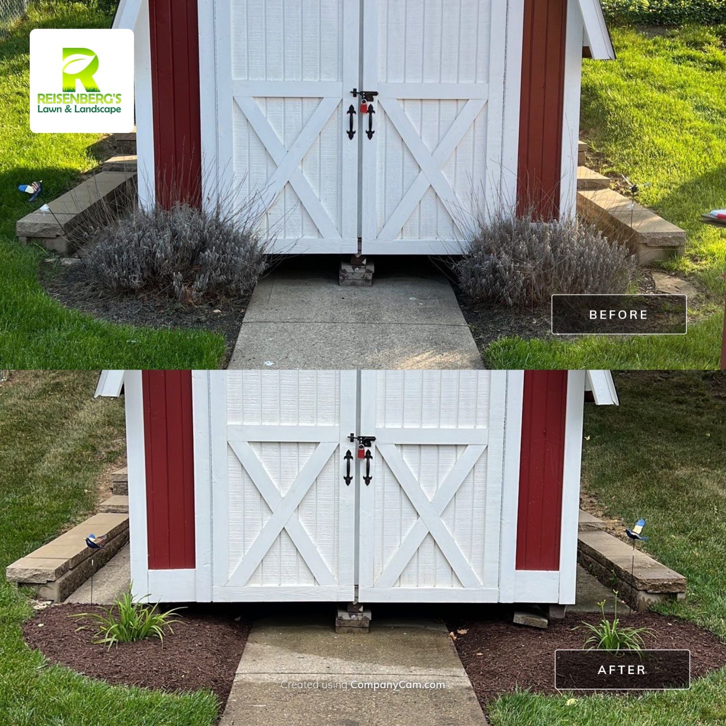 Clean Up, Edge, Pune & Mulch w/ Install by Reisenberg’s Lawn & Landscape, LLC