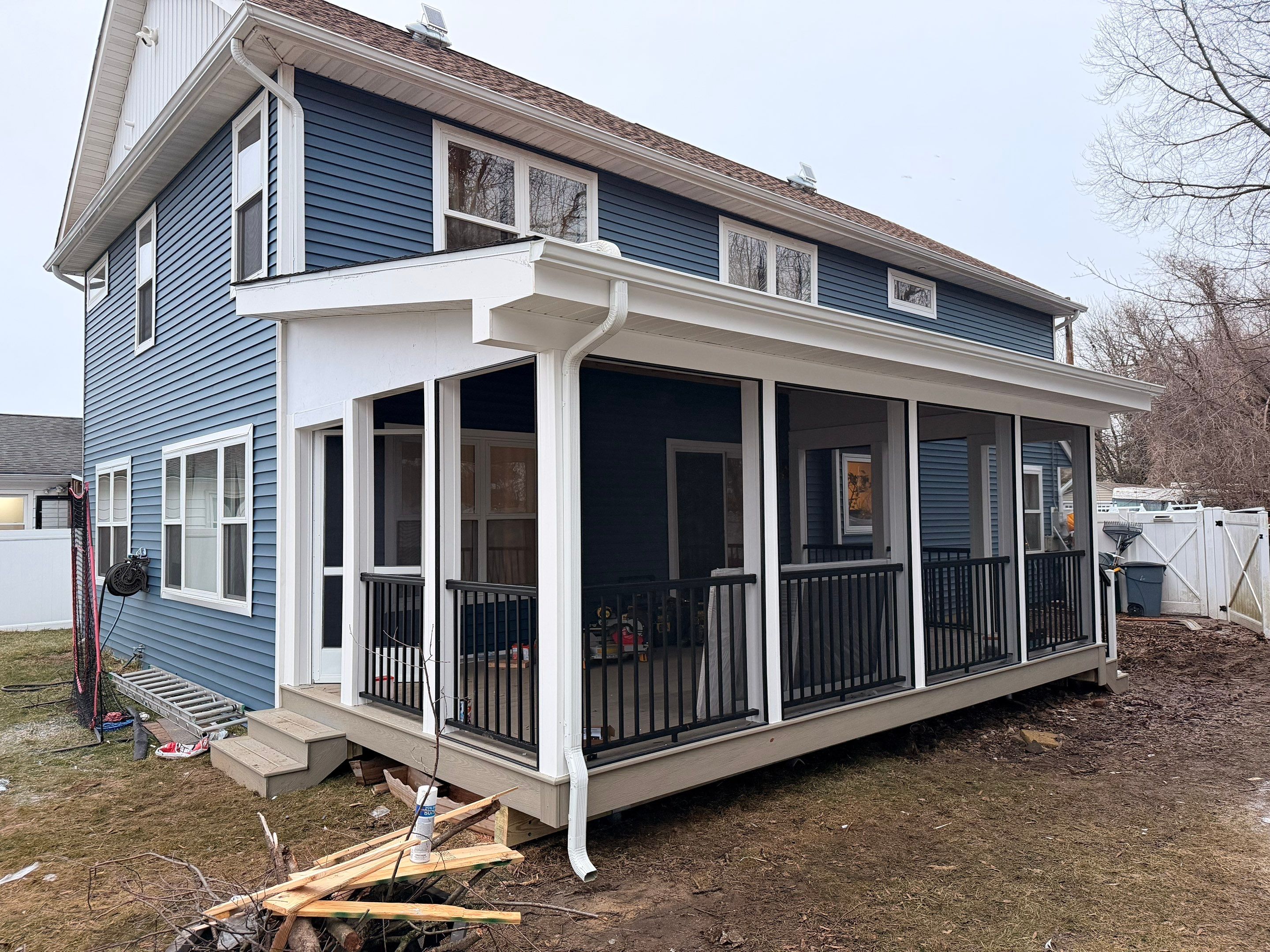 New Deck Porch In Keport by deck guardian