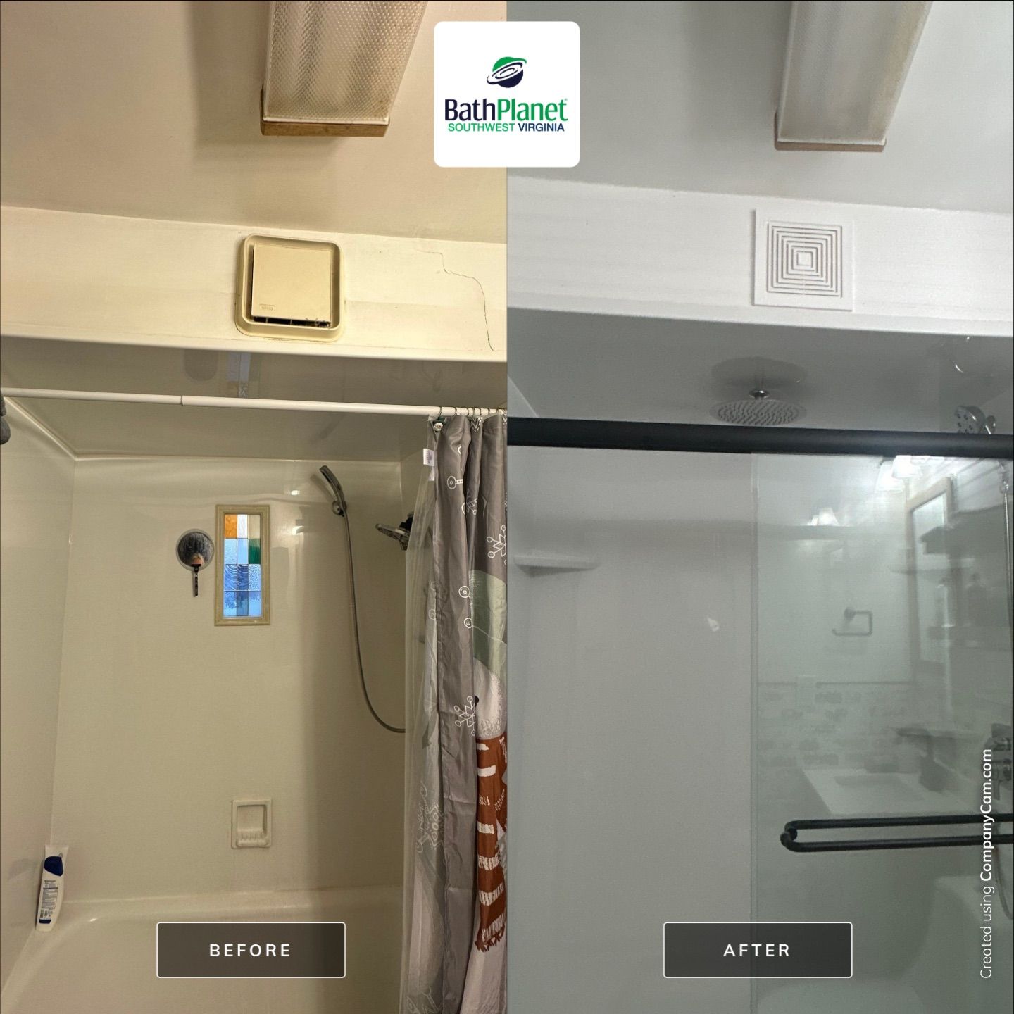 Tub to Shower by BathPlanet SW Virginia