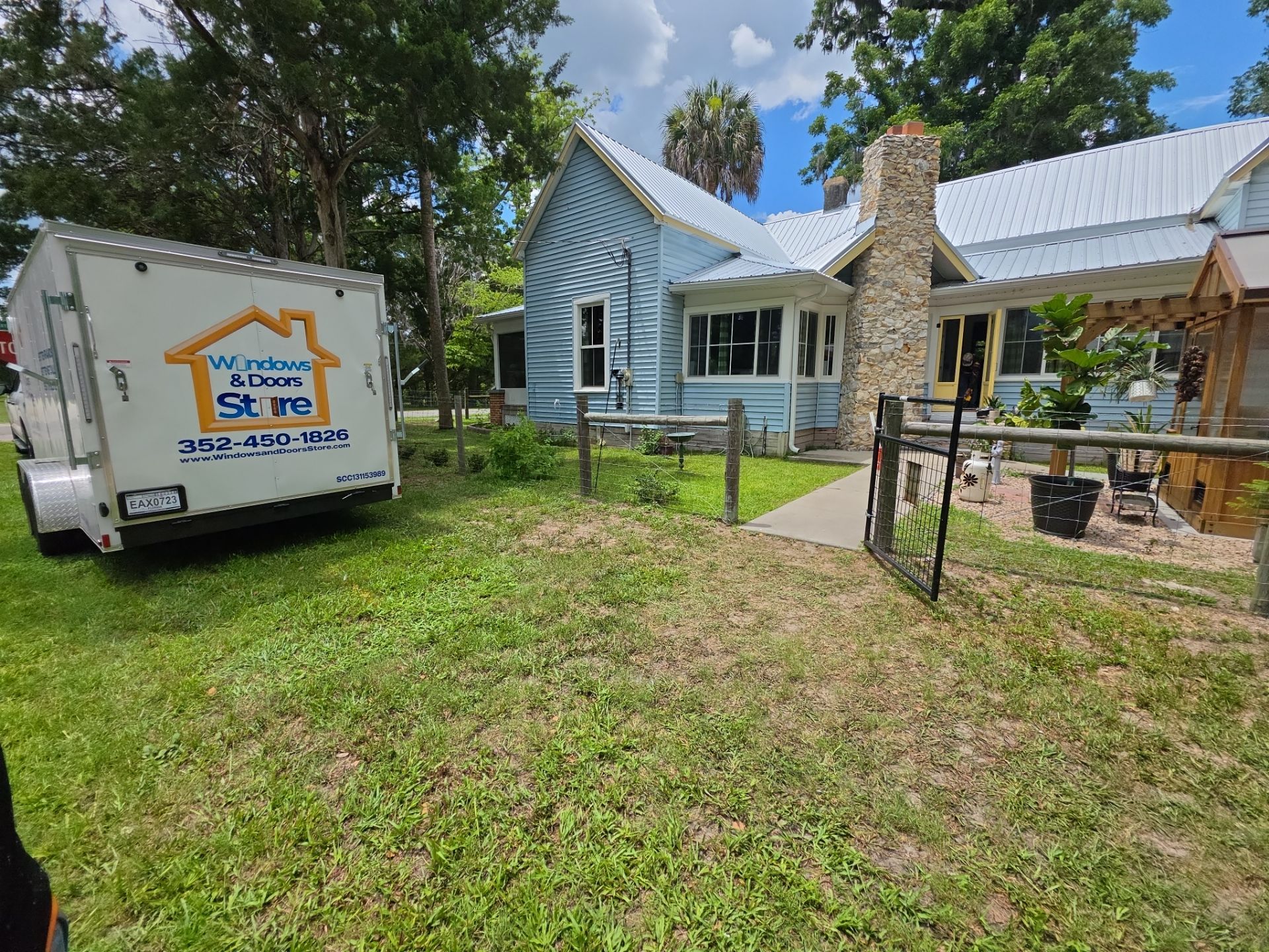 Project in Fort White, FL by Windows & Doors Store