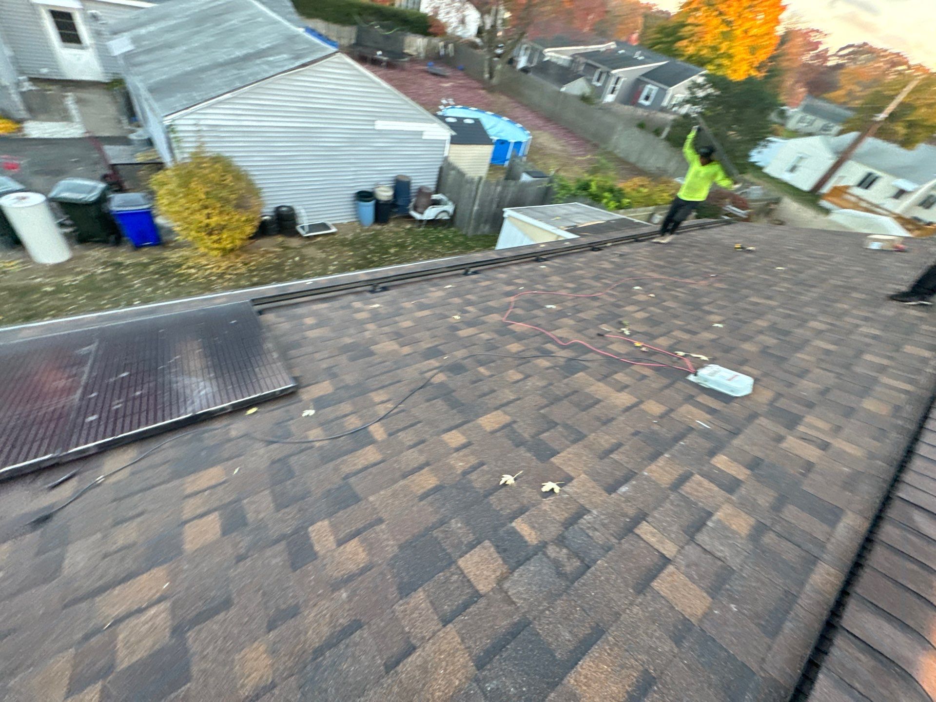 Autumn Brown Shingles by Reimagine Roofing