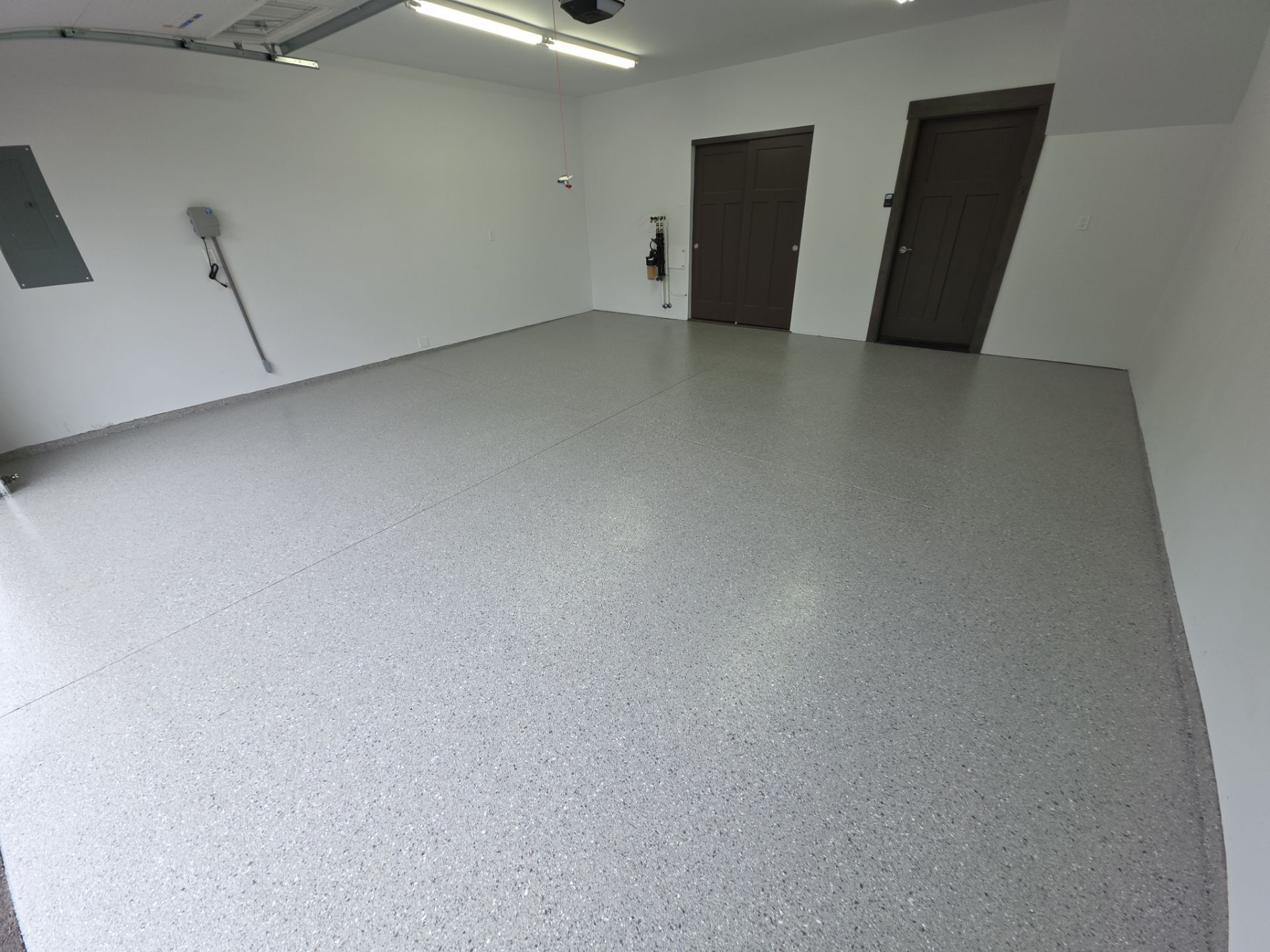 Garage and Porch Concrete Floor Transformation in Rathdrum by Croc Coatings, LLC