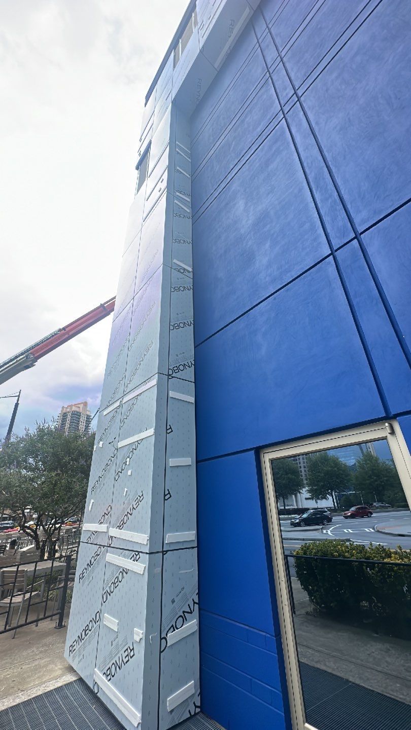 Exterior Installation using ACM Composite Panels by Infinity Metal Systems