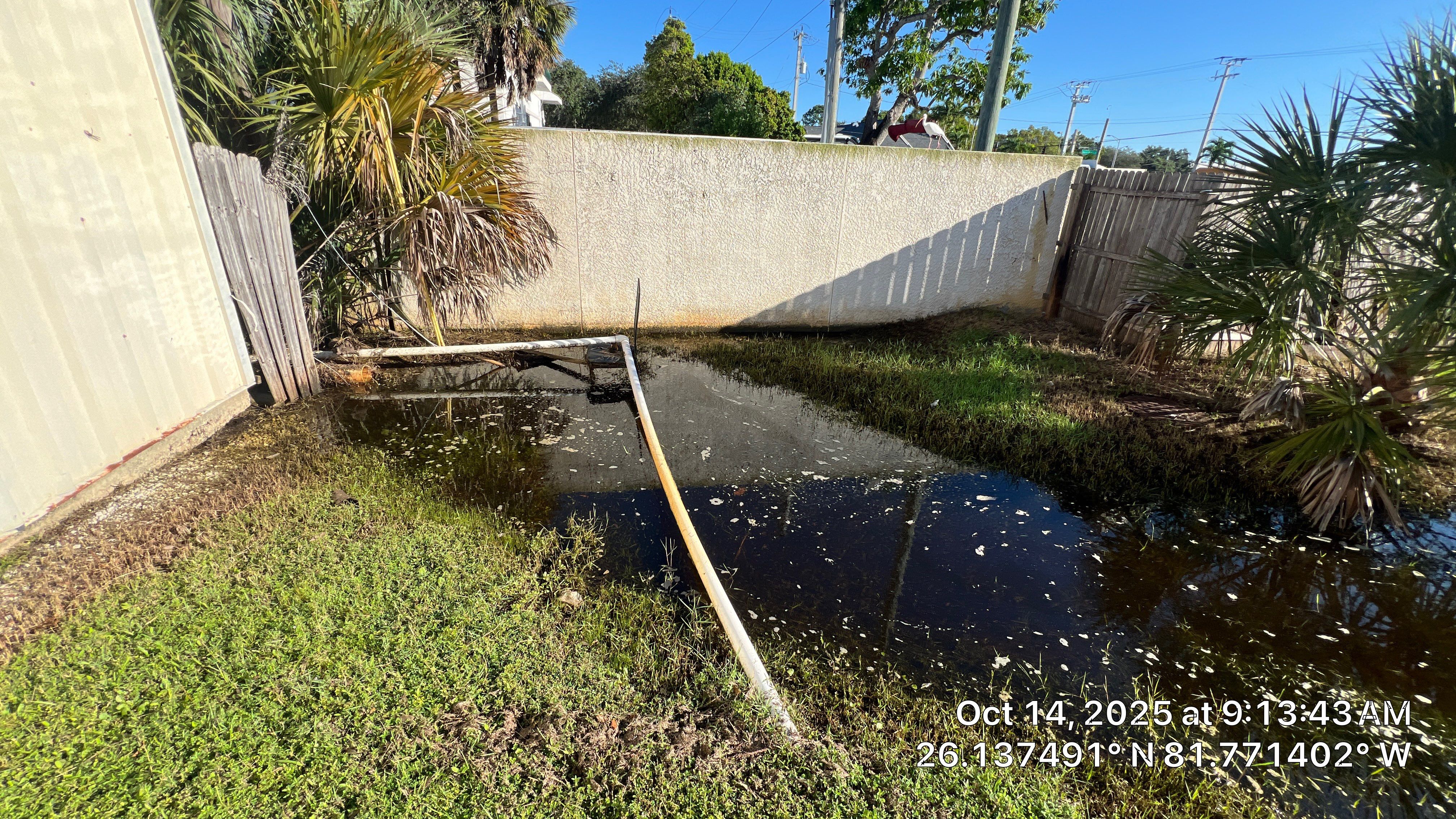 Naples Apartment Complex Culvert Cleaning by APS Power & Water