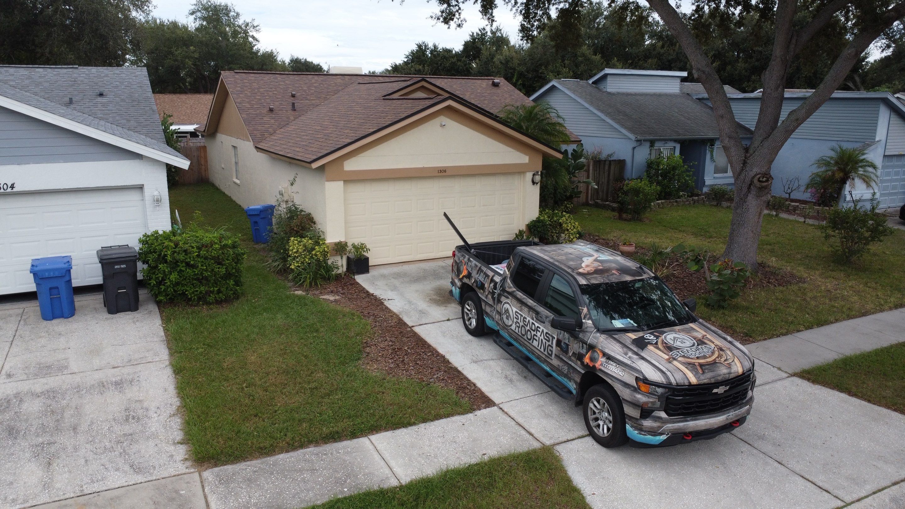 Roof Replacement in Brandon, FL by Steadfast Roofing 