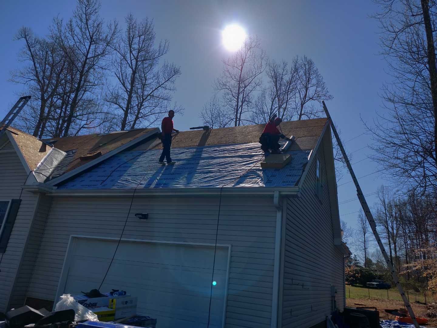 Residential Roofing Installation using Roof Replace by American Roofing NC