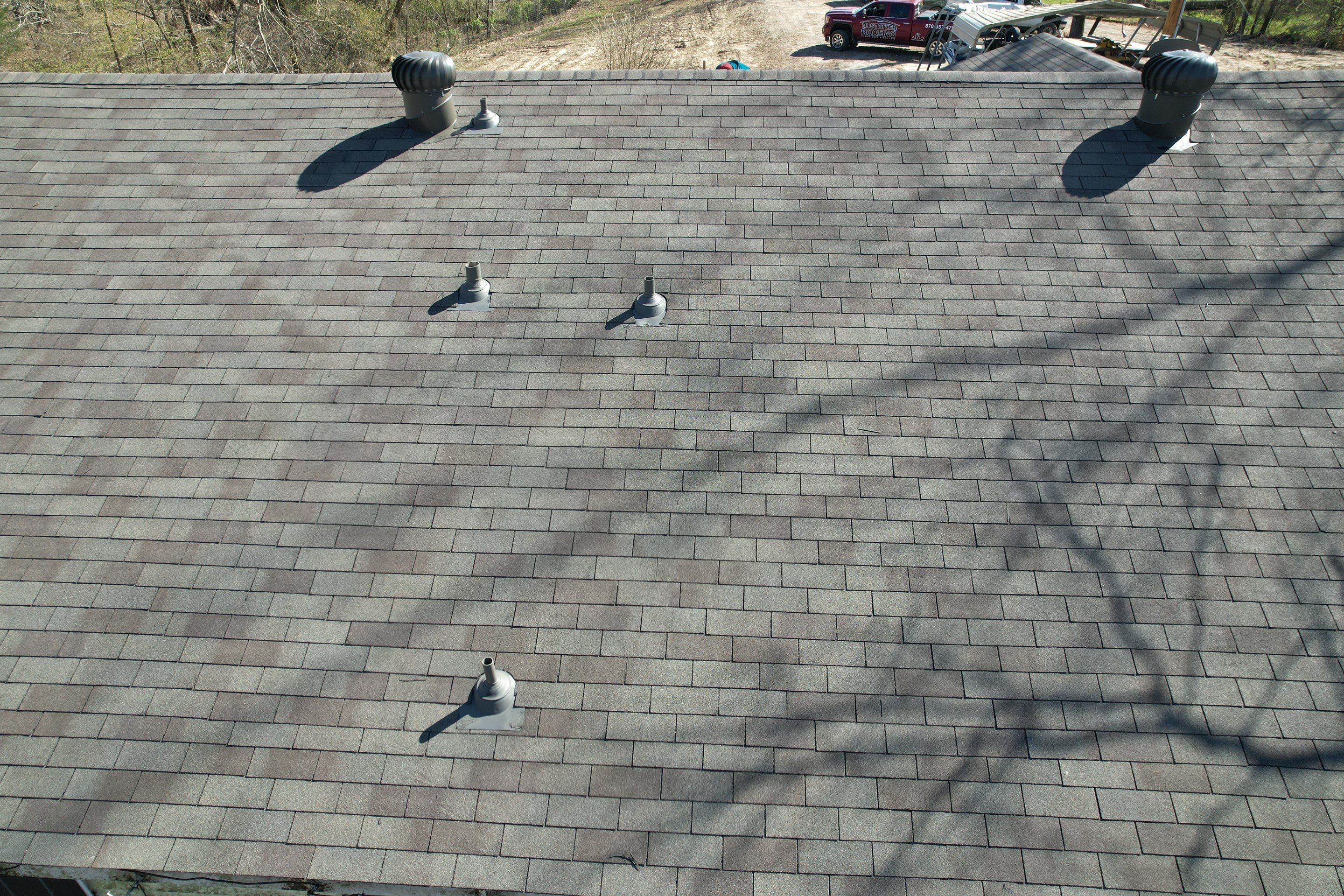 Residential Shingle Reroof using Certainteed Landmark 3-Tab by Hostetler Roofing