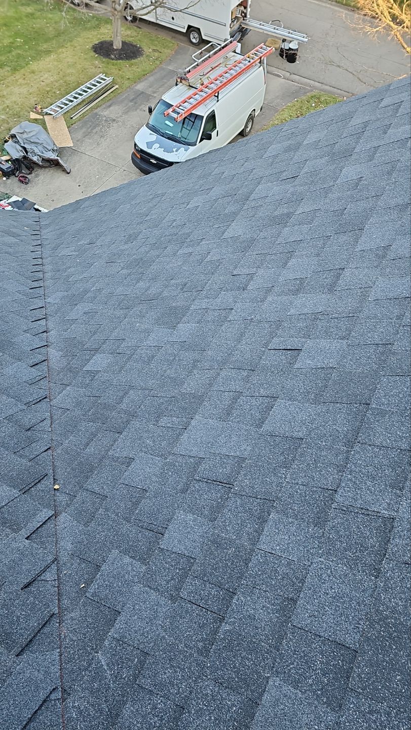Atlas Pinnacle Pristine, Color: Black Shadow, Drip Edge, Color: Black by Eagle Eye Roofing