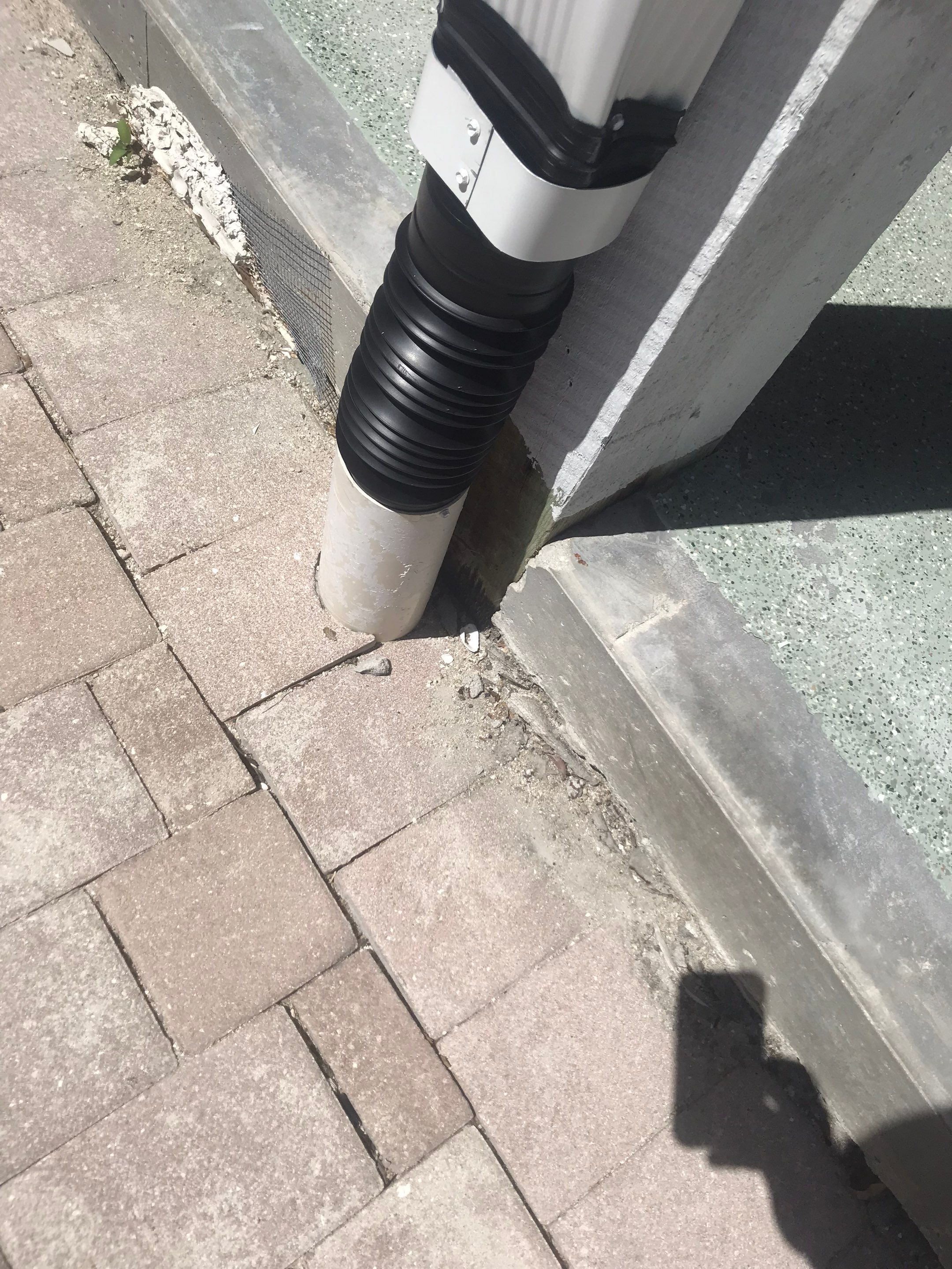 Downspout Installation using Downspout Extension in Sanibel FL by Gutter Professors