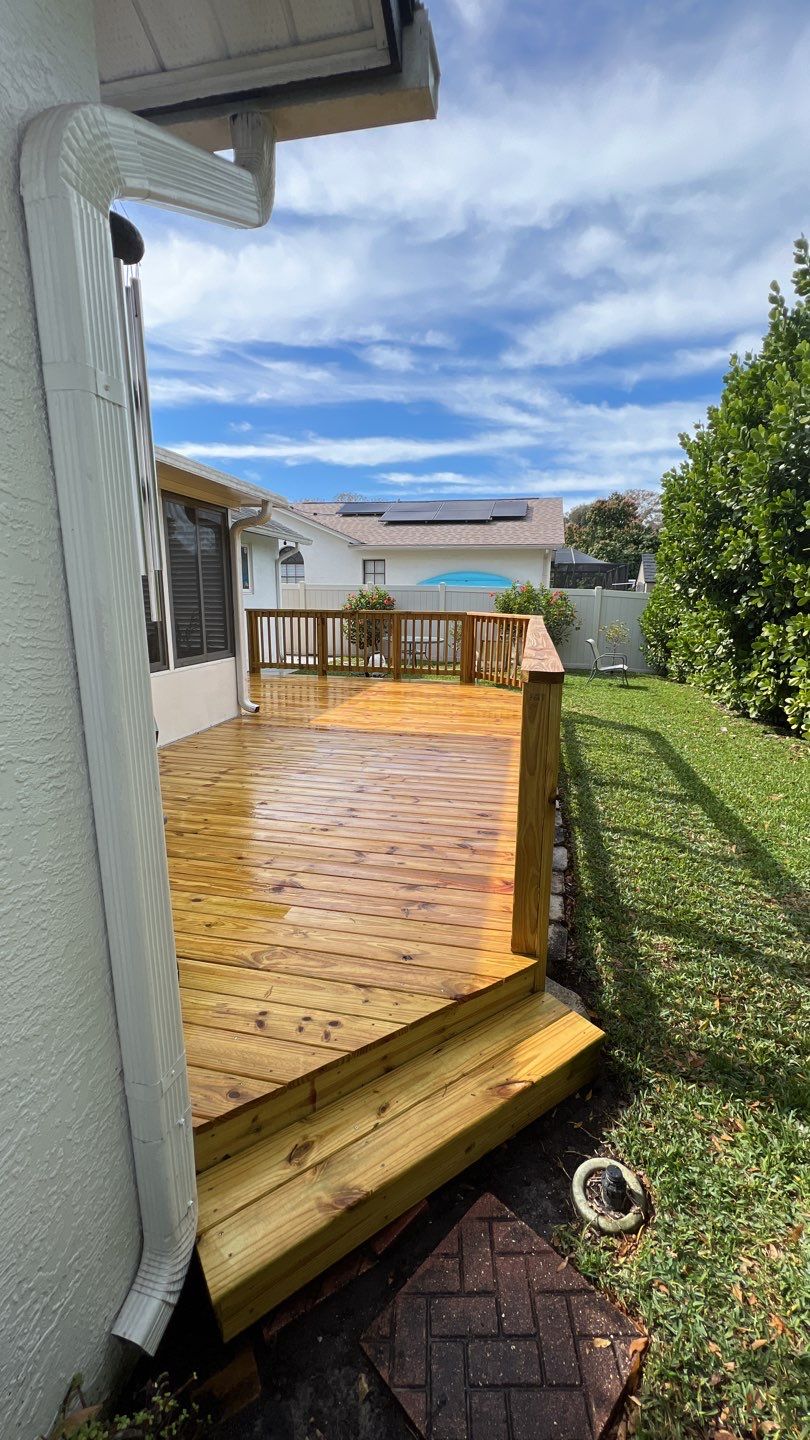 New Deck using Wood Sealant by DuraSeal