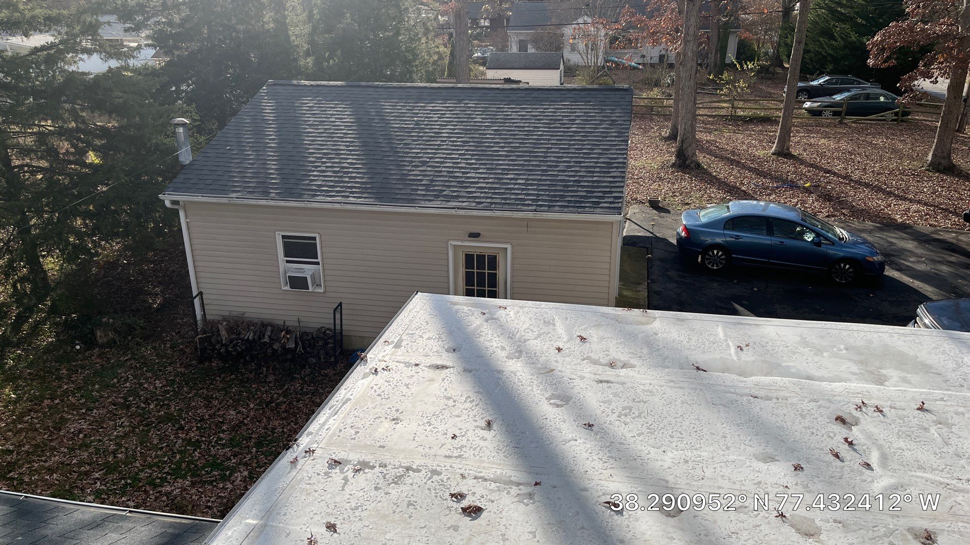 Residential Roofing Installation using Certainteed Landmark, Moire Black by RJC General Construction, LLC.