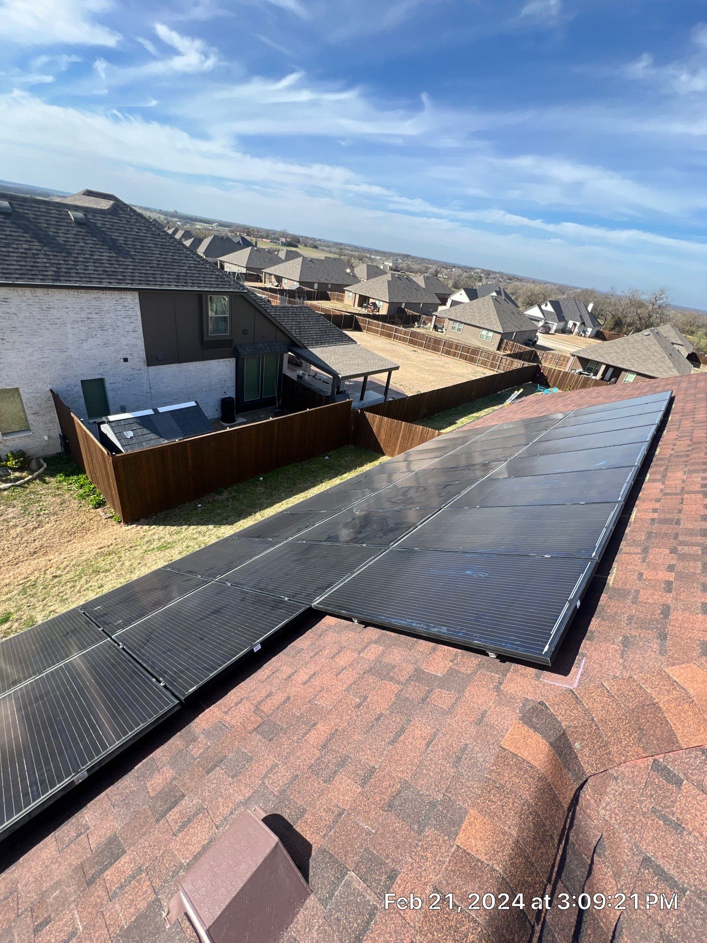29 Panel D&R in Pilot Point Tx by Sunaura Solar