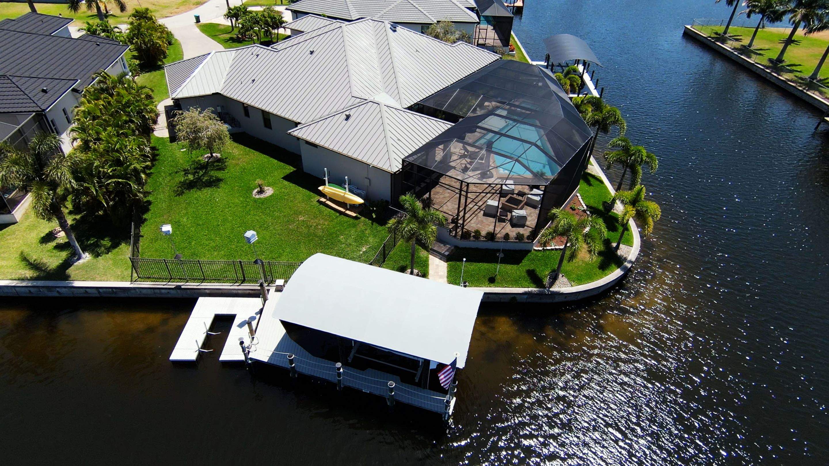 Residential Roofing Installation using Gulf Coast Metals Gulf Seam Panels by Four Peaks Roofing