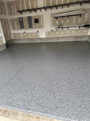 Garage Floor Coating using Nightfall