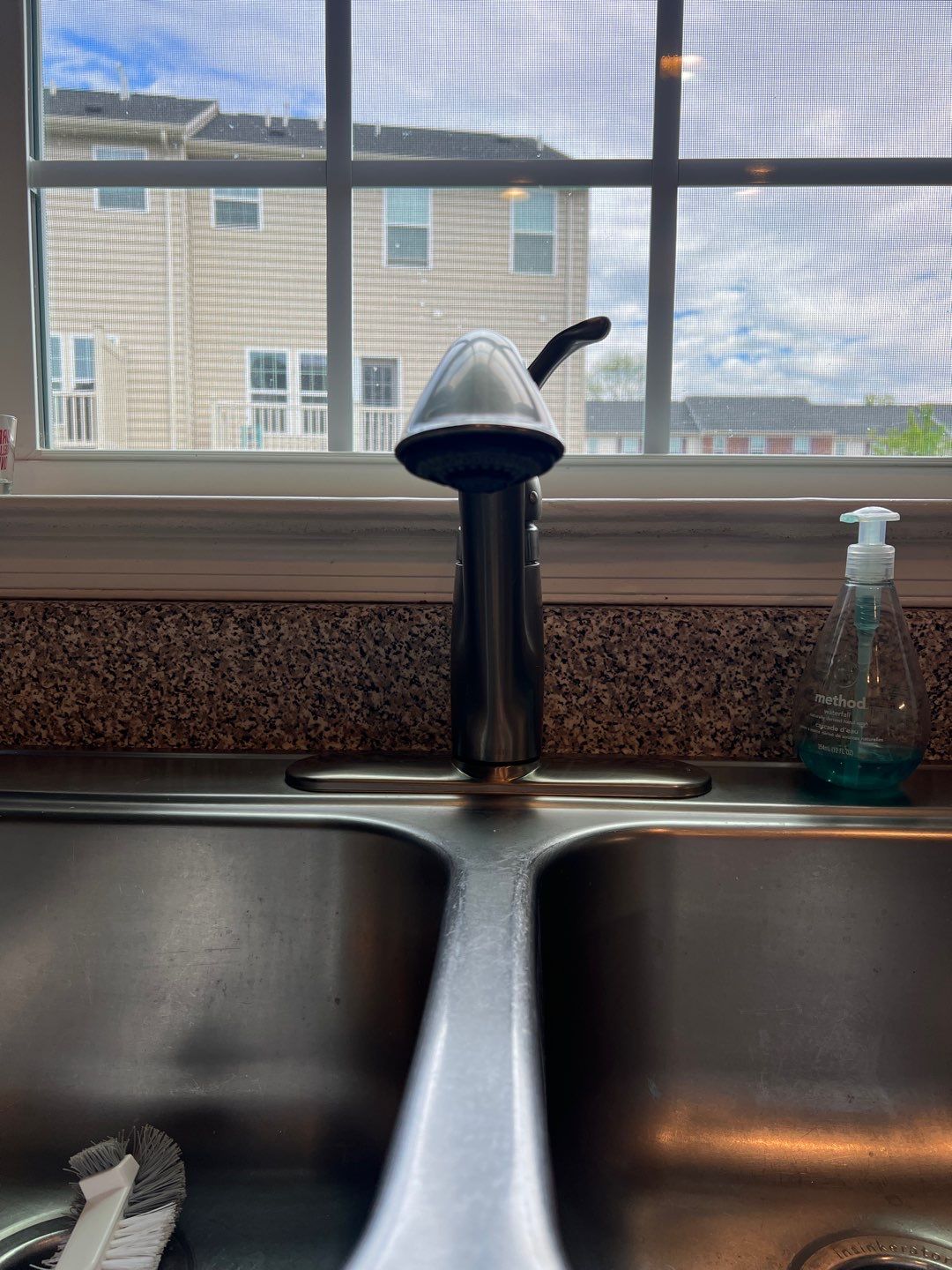 Plumbing Faucet Replacement using Moen Hi-Arc Faucet with Single Lever Control by Sureway Comfort John Wilcox Plumbing Heating Cooling