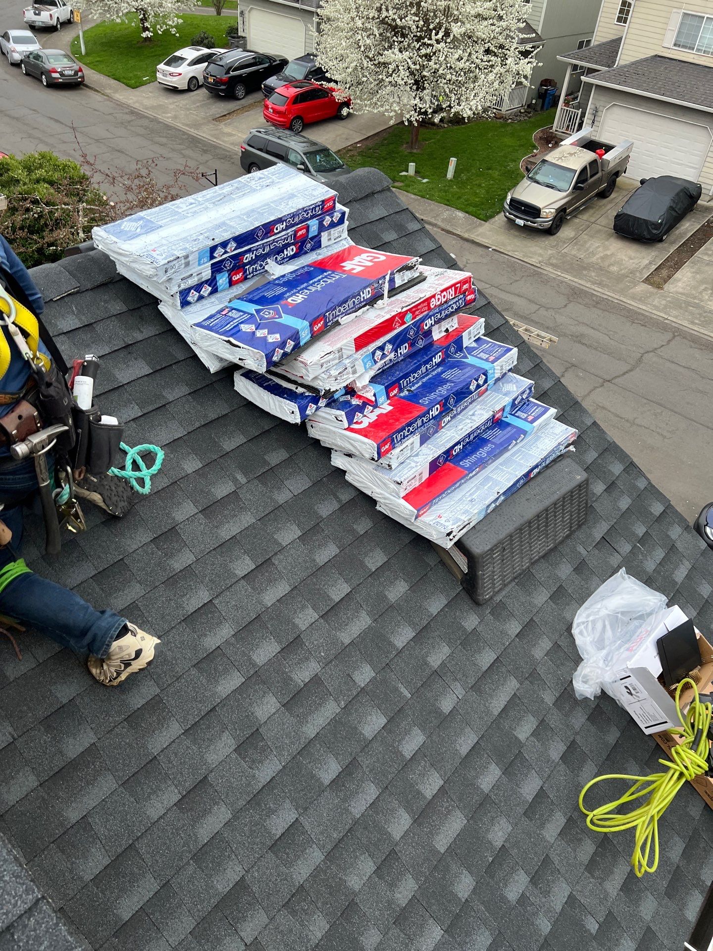 Project in Vancouver by Trenick Roofing 
