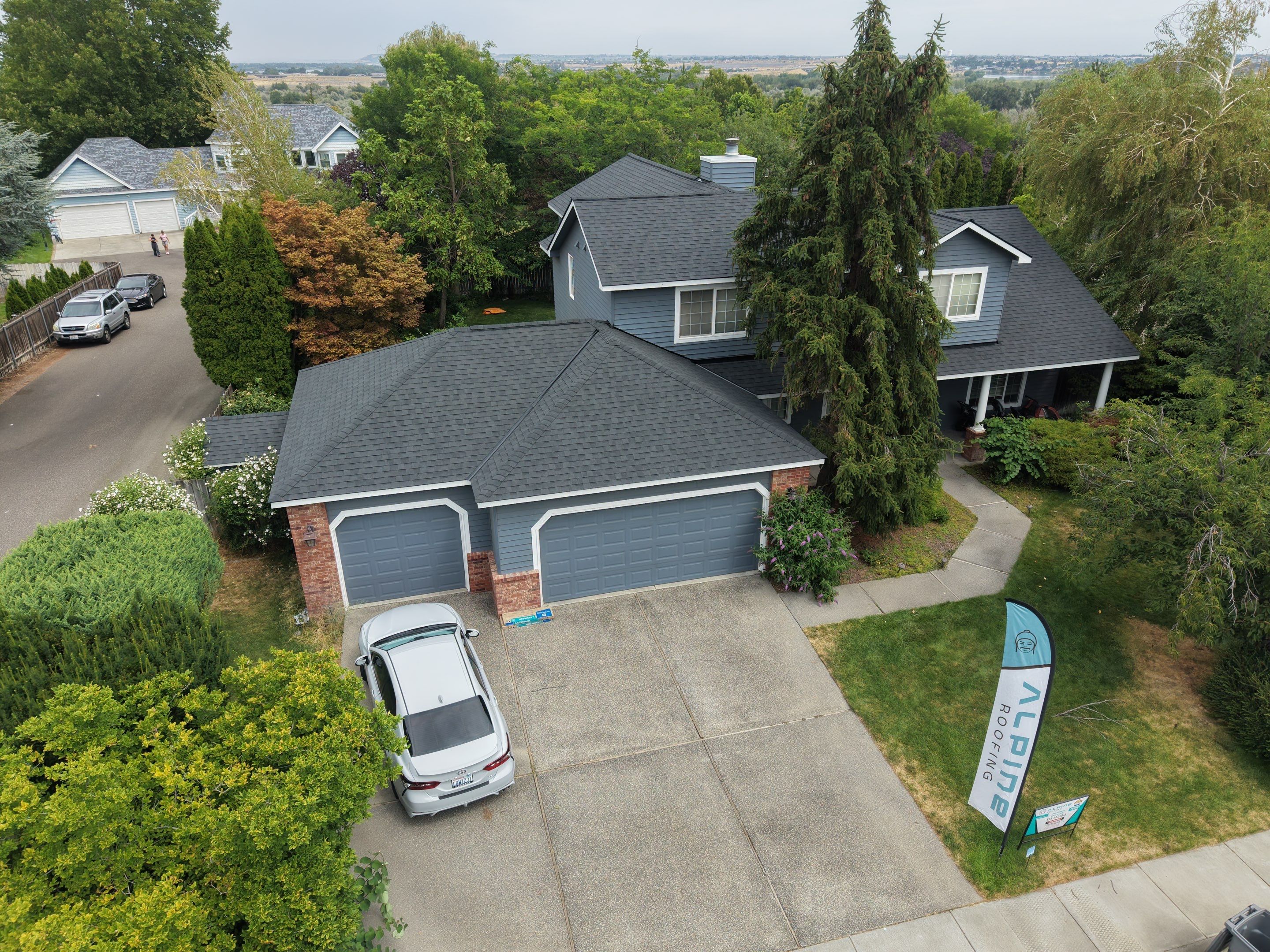 Complete Residential Roof Replacement and Chimney Flashing Windwood Ln Richland, WA 99352 by Alpine Roofing