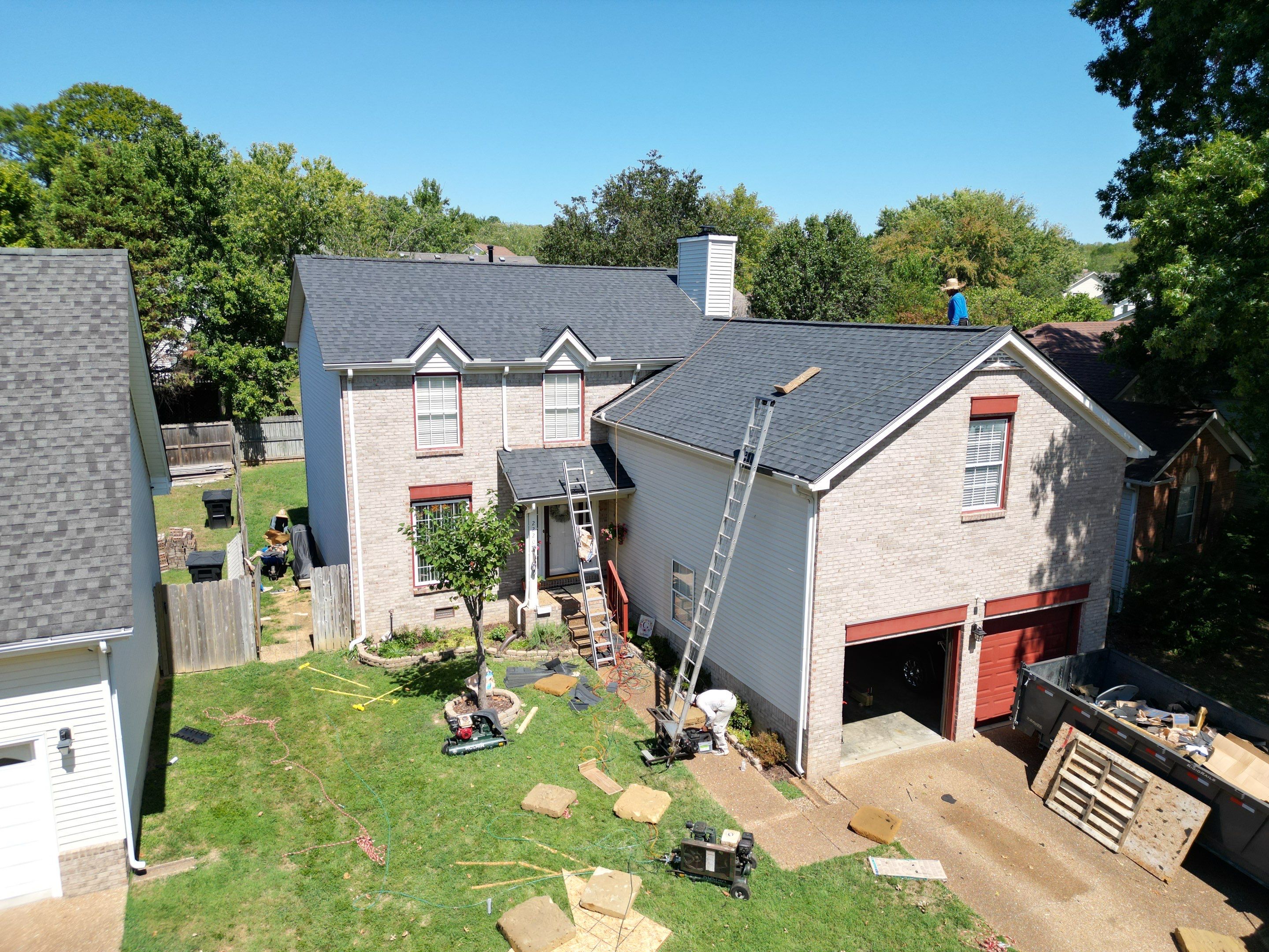 Moire Black Re-Roof by Royal House LLC