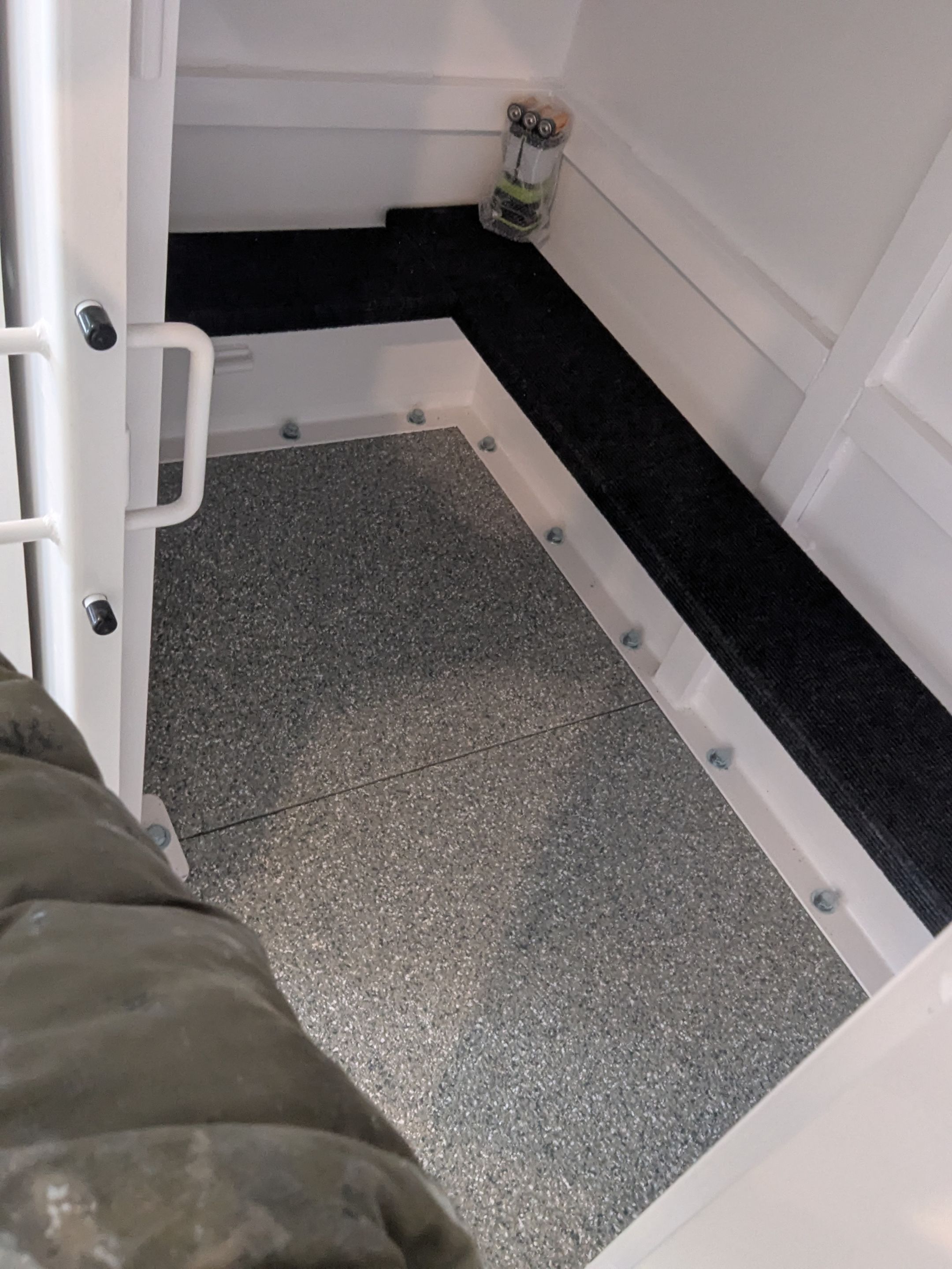 Garage Floor Coating using Thyme by My Garage Floor Guys