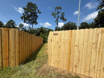 Stockade Wood Privacy Project in Hope Mills