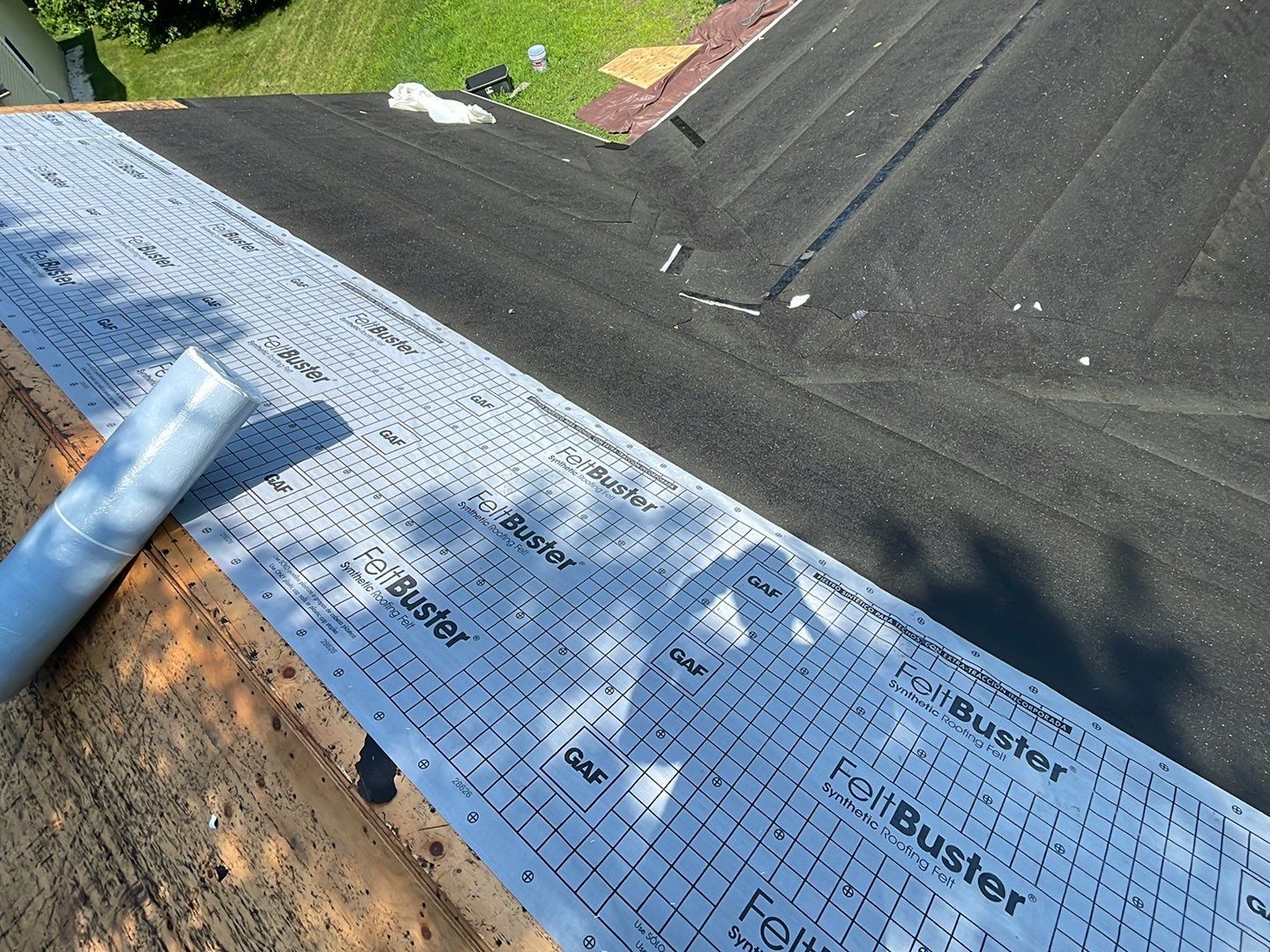 Residential Roofing Installation using GAF Timberline HDZ by Sensible Home Solutions