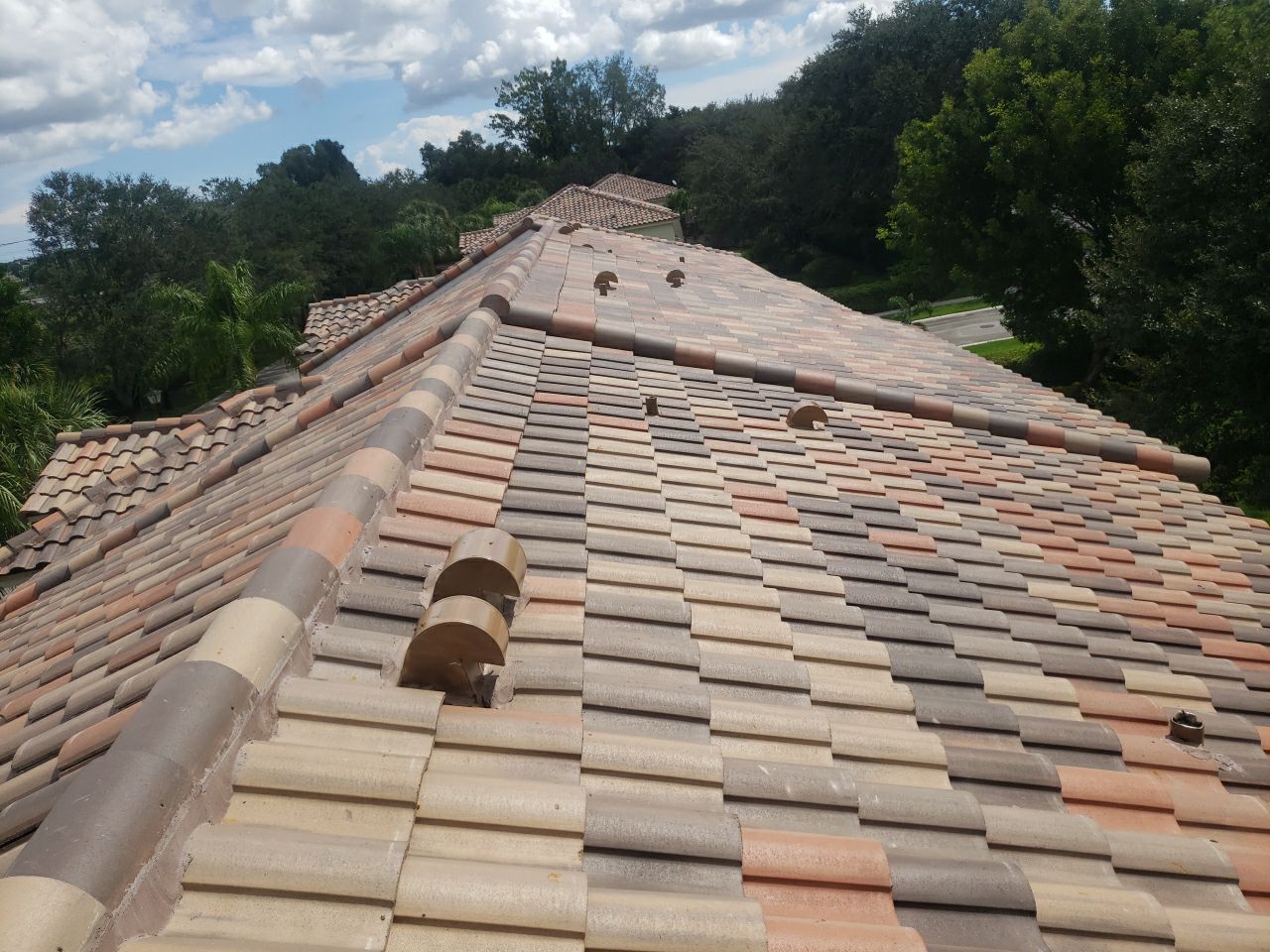Residential Roofing Installation using Eagle Roofing Tile by BLUES BROTHERS ROOFING