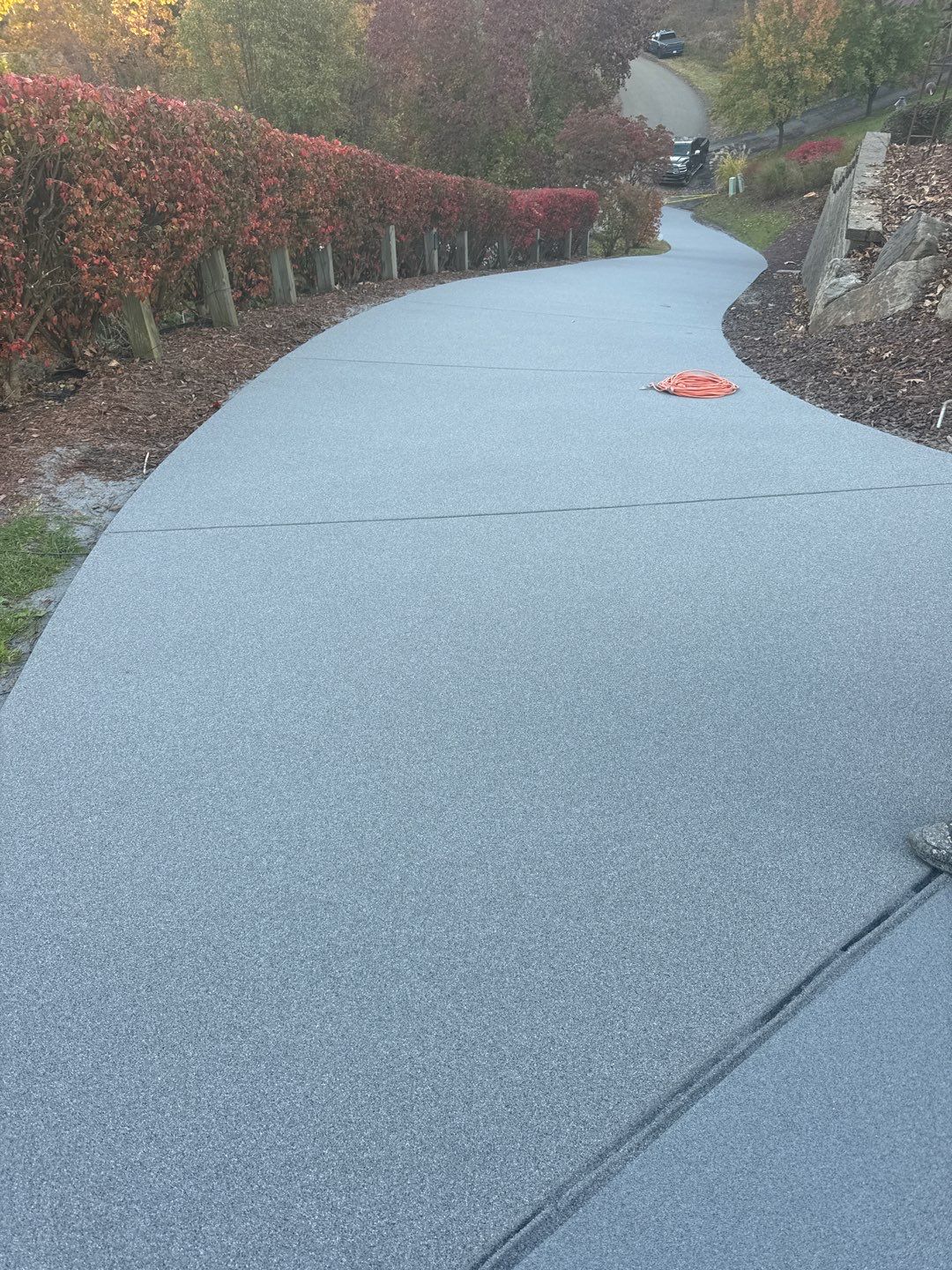 Steep Driveway Project in Sarver by Floors in a Day, Inc