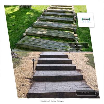 Steps / Garden Bed