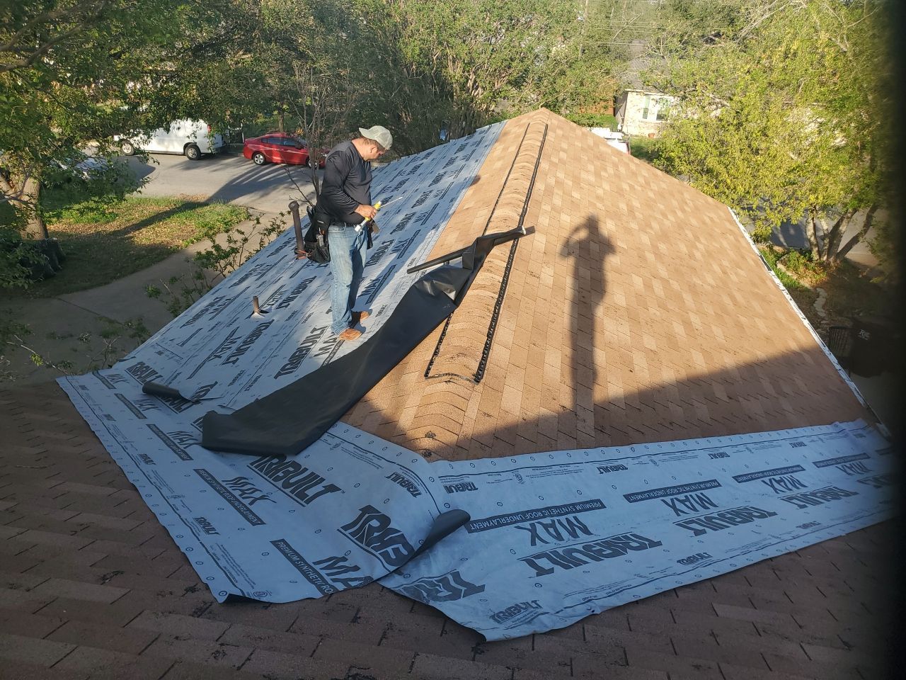 Complete Residential Roof Replacement and Storm Damage Restoration in Round Rock by Caliber Restoration LLC