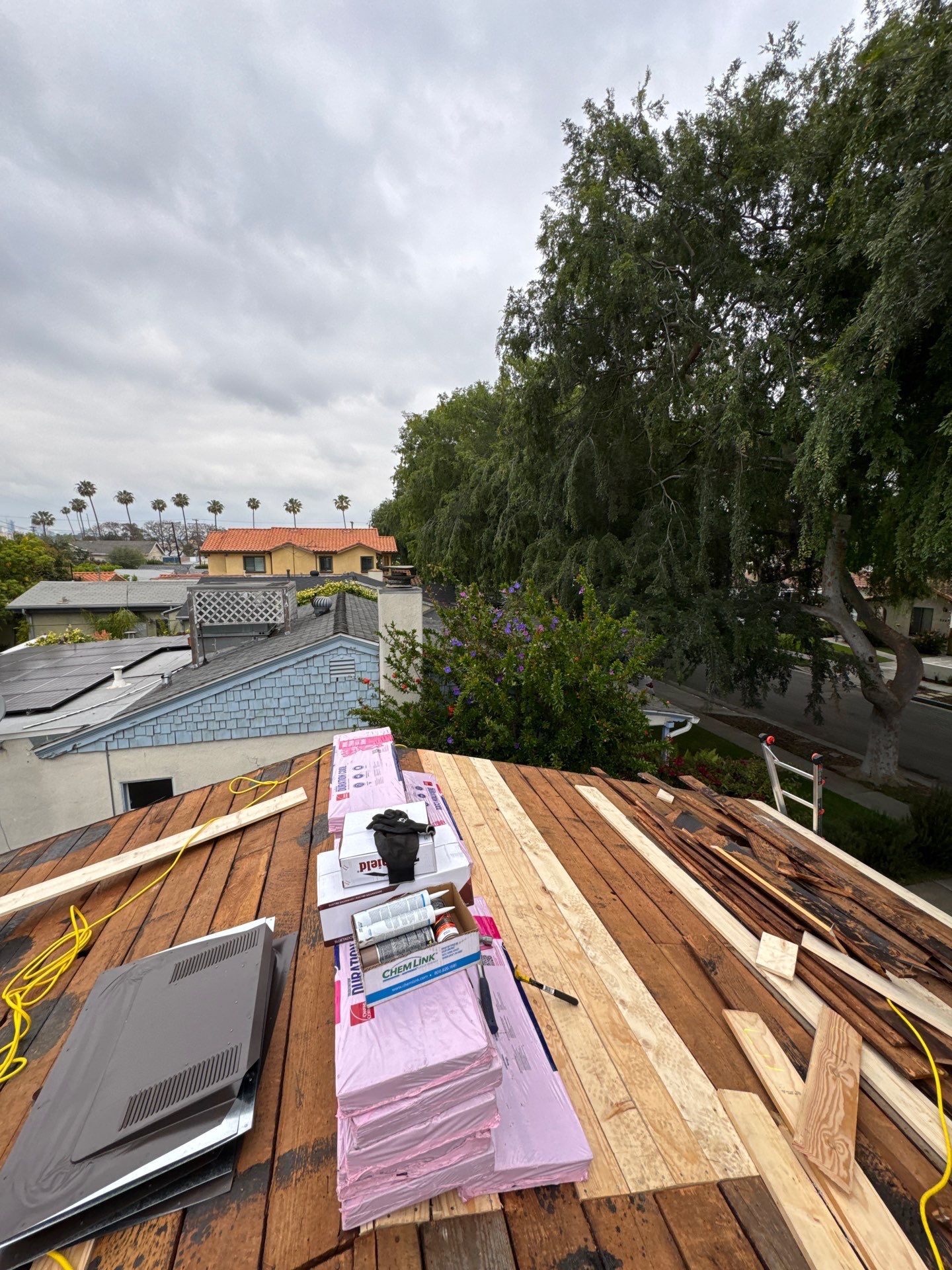 Residential Roofing Installation using Owens Corning Duration Cool Shingles by Hull Brothers Roofing