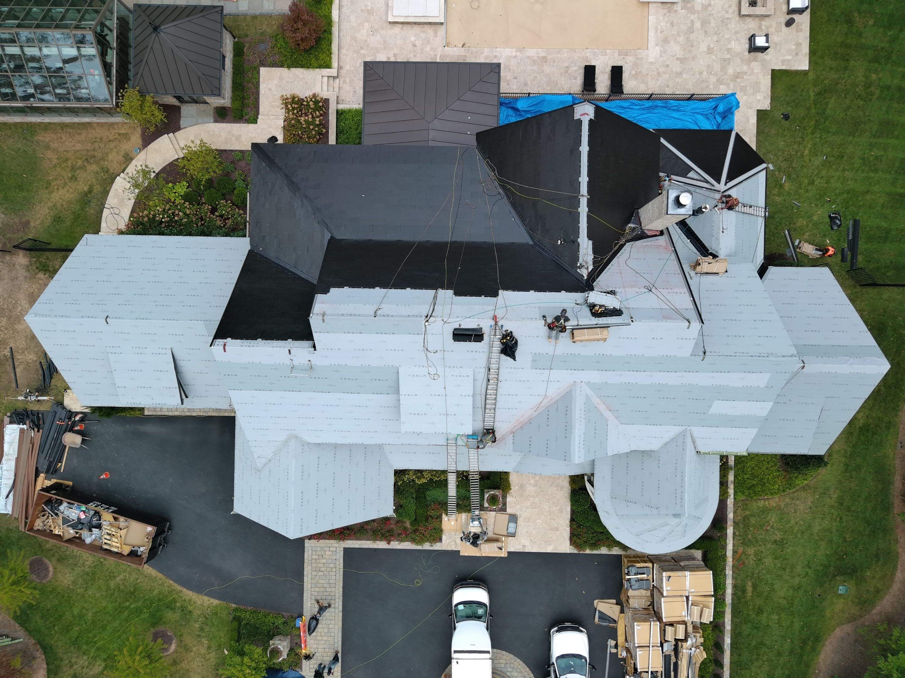 STUNNING Tesla Solar Roof in Virgina by American Home Contractors