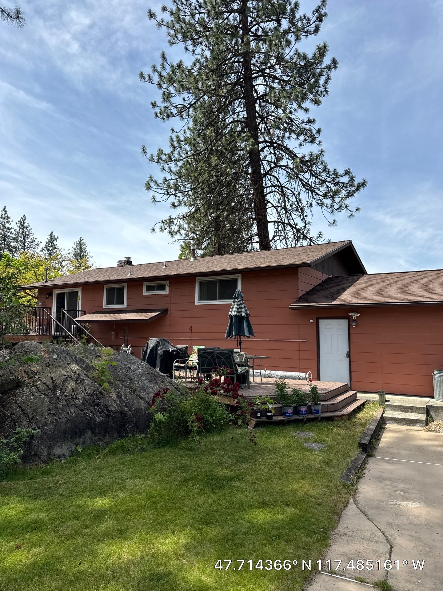 Asphalt Shingle Roof Replacement on Spokane Split-Level Home N Hartley st Spokane, WA 99208  Good - The Cascade System - CertainTeed 50 Year Material Guarantee - Alpine Workmanship Guarantee: 10 Years - Certainteed Landmark® Shingle - Burnt Sienna by Alpine Roofing