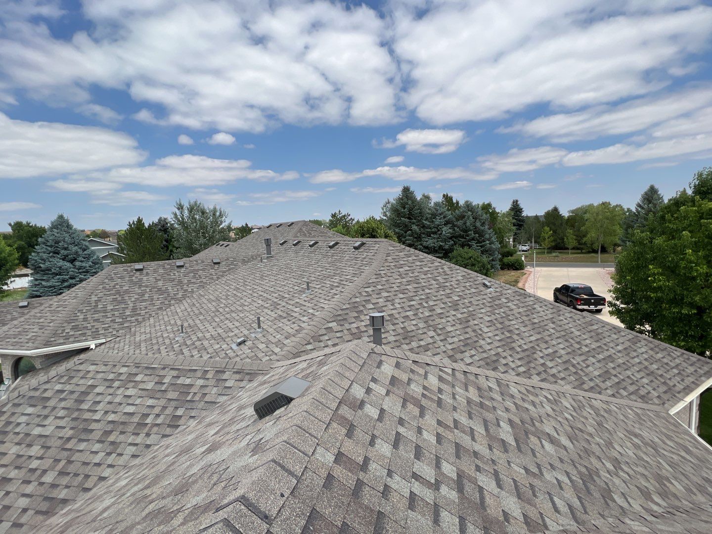 Residential Roofing Installation using Owens Corning TruDefinition - Driftwood  by A to Z Roofing