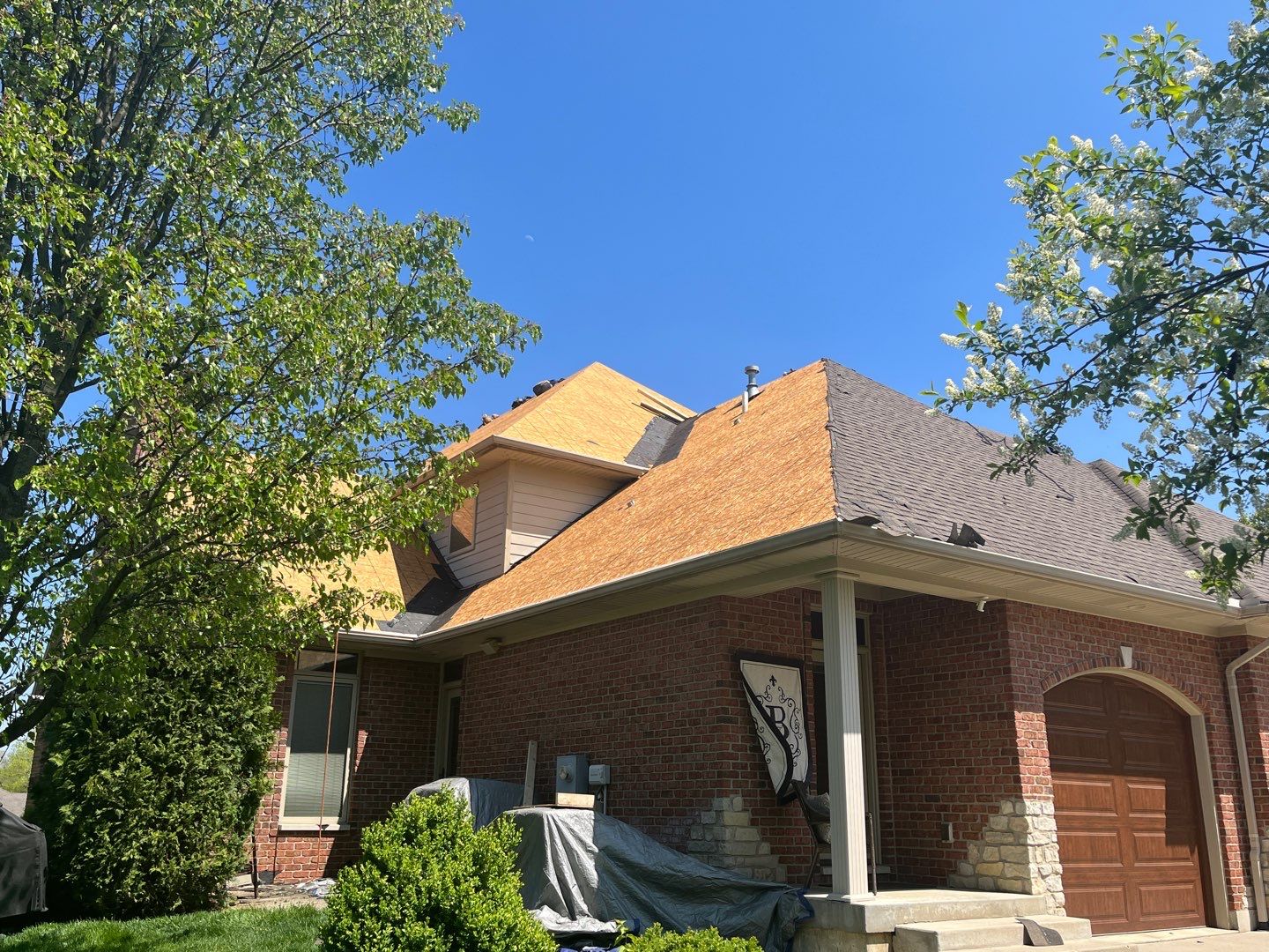 Residential Roofing Installation using GAF Timberline HDZ Weathered Wood by Nitro Roofing and Construction