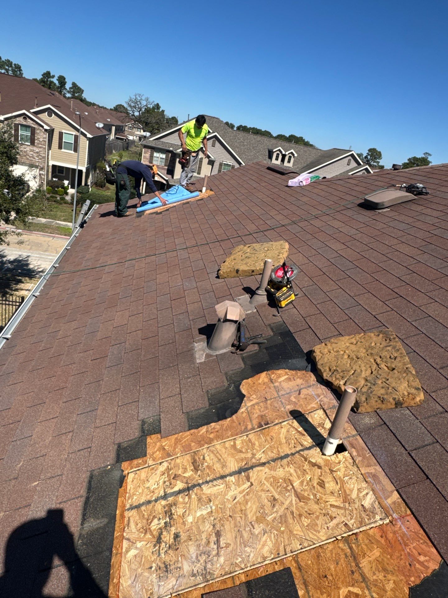 Project in Tomball by Proud Roofing