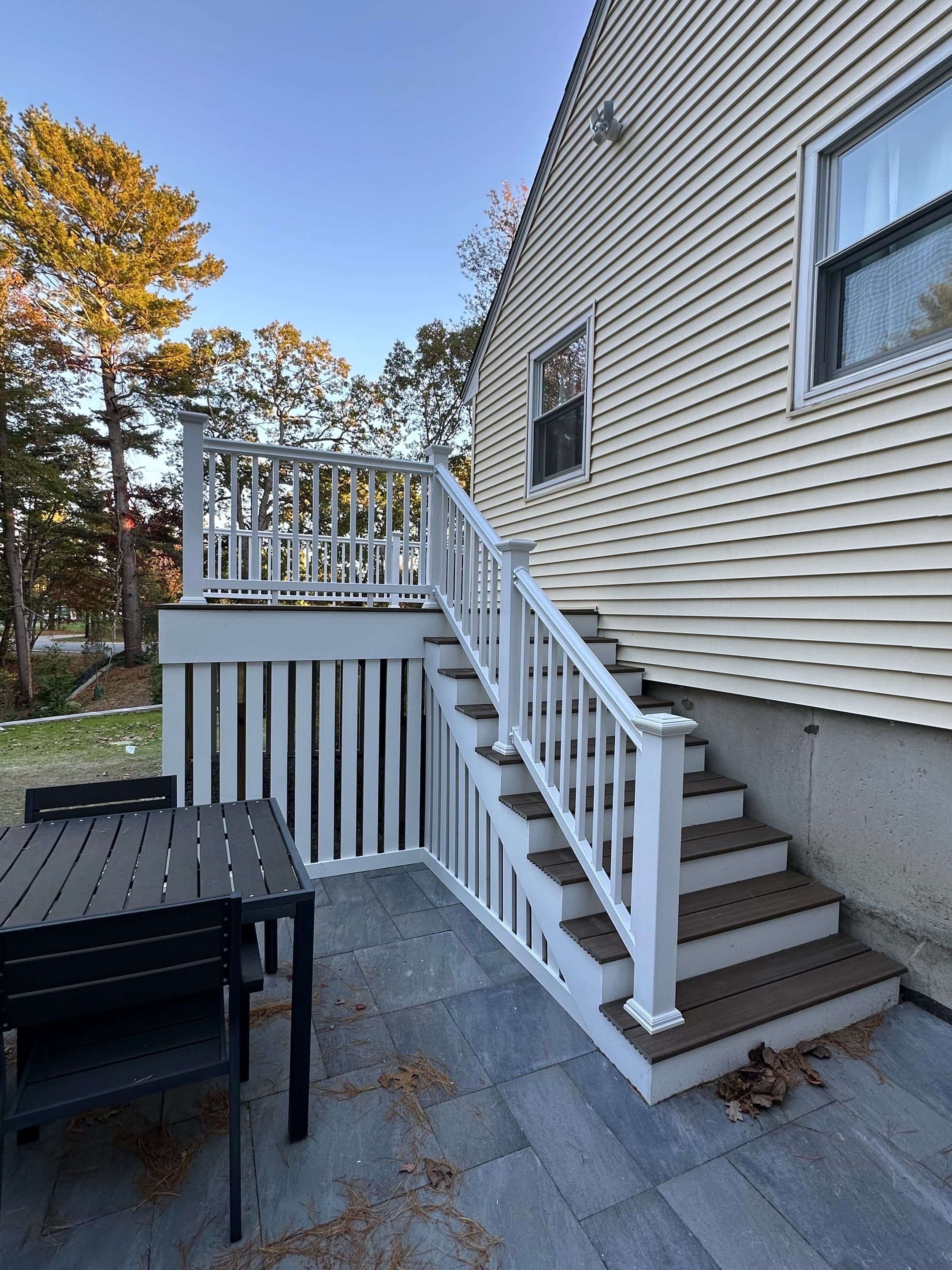 New Deck buit in Medfield MA by UBrothers Construction