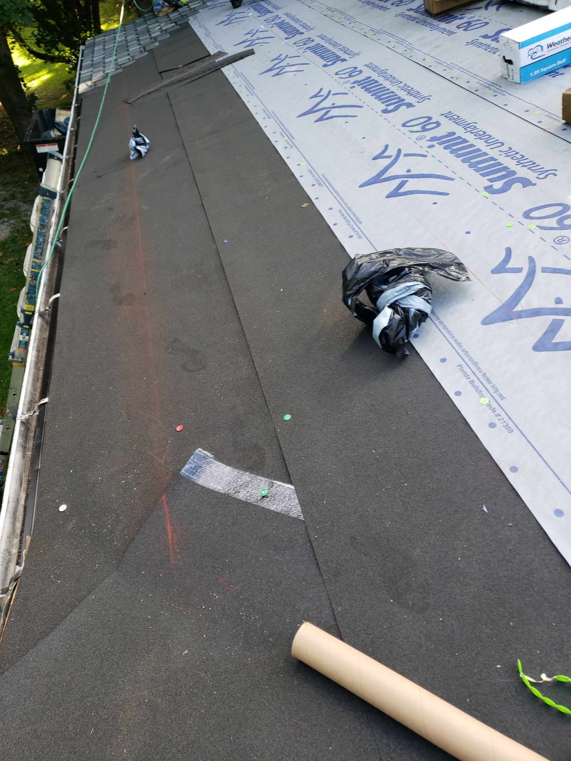 ATLAS PINNACLE COLOR: COASTAL GRANITE DRIP EDGE: BLACK by Eagle Eye Roofing