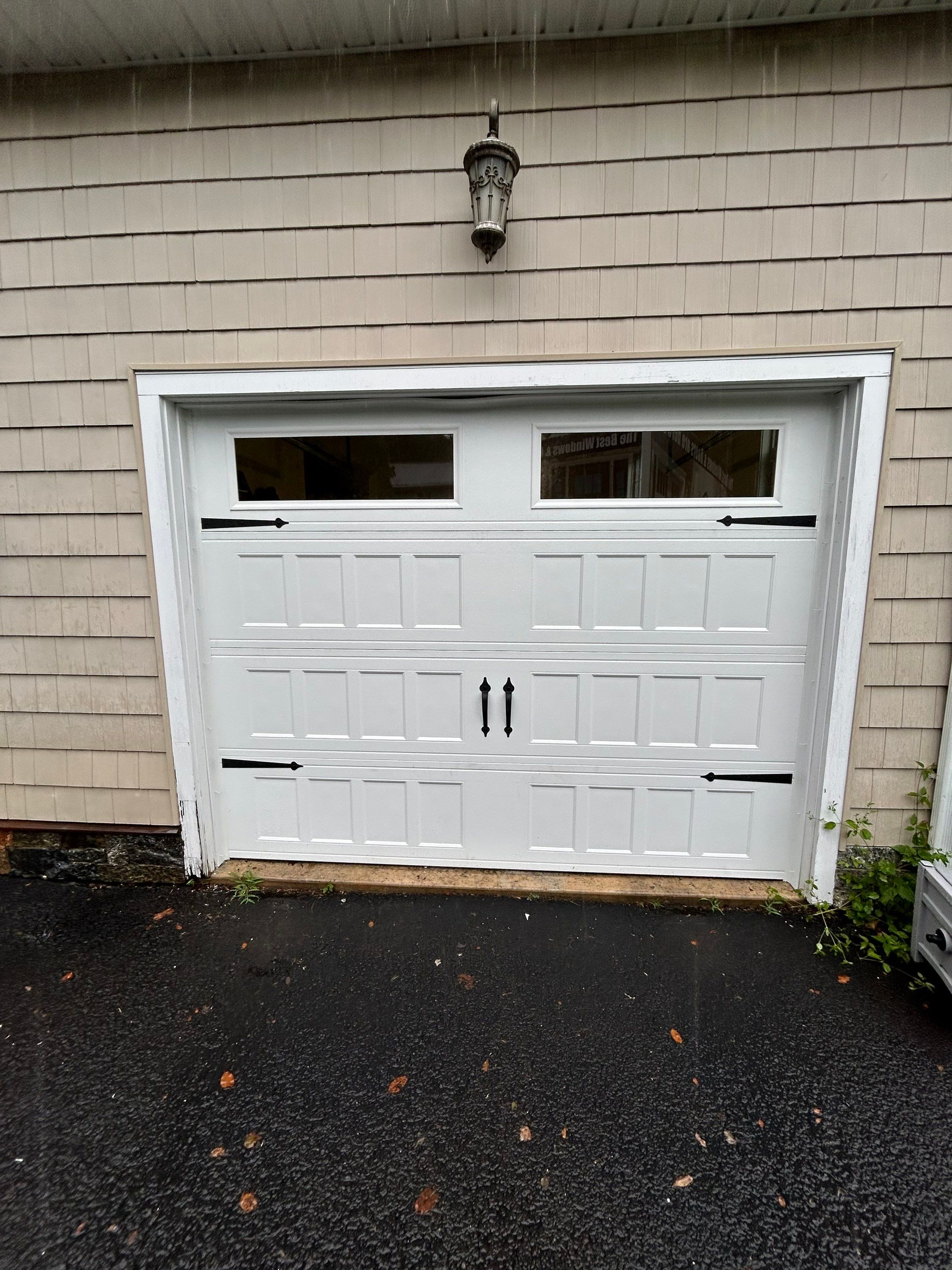Beautiful Amarr Designer Choice Garage Door Installation by DiGiorgi Roofing and Siding Inc