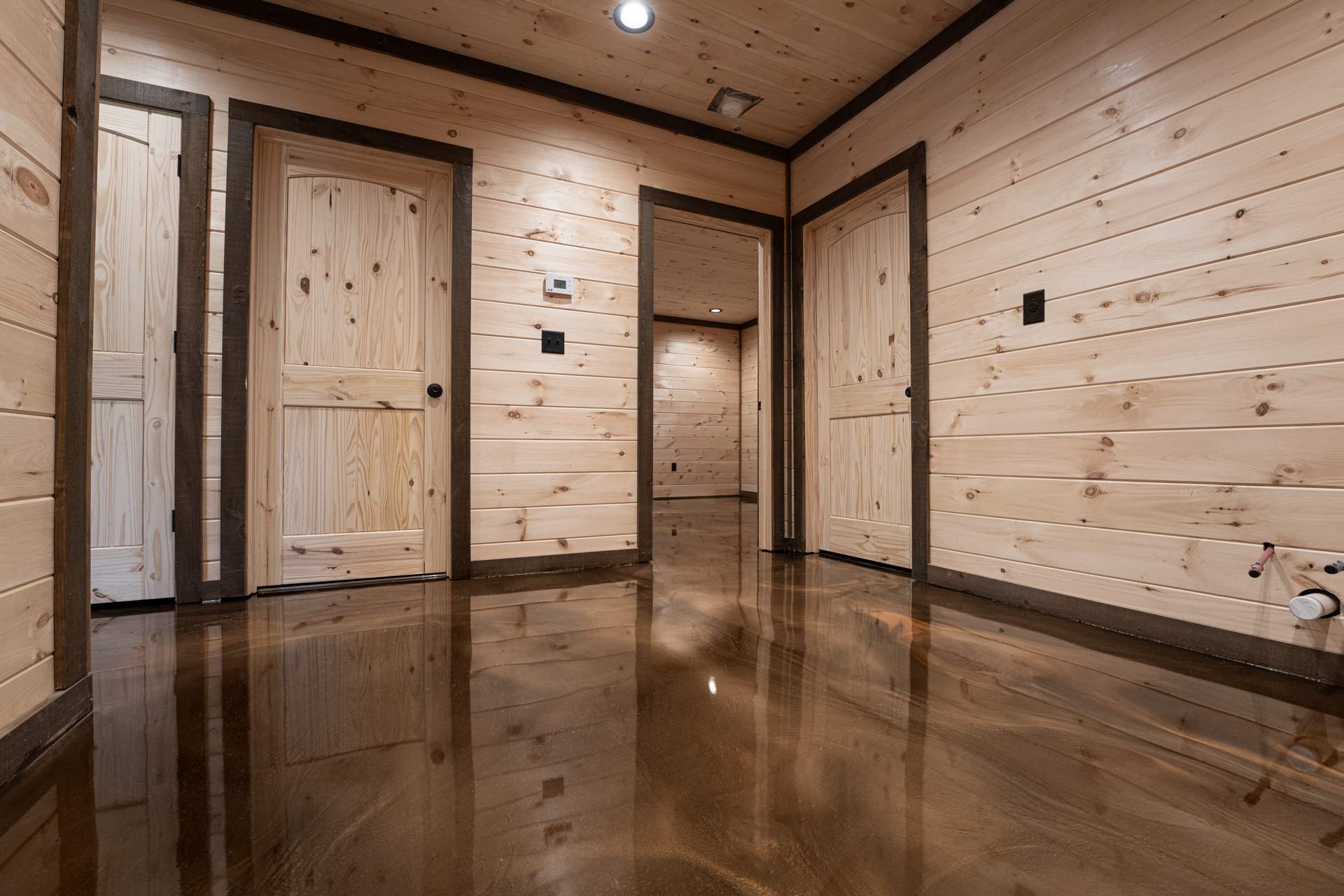 Stunning Metallic Epoxy Basement Installation in Morganton, GA by Elite Floor Solutions