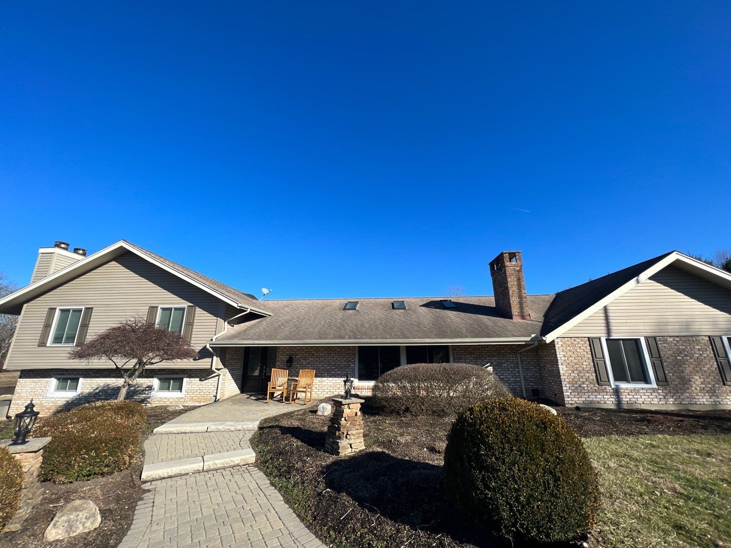 Residential Roofing Installation using Williamsburg Grey Duration Shingles by WIW Enterprises Inc