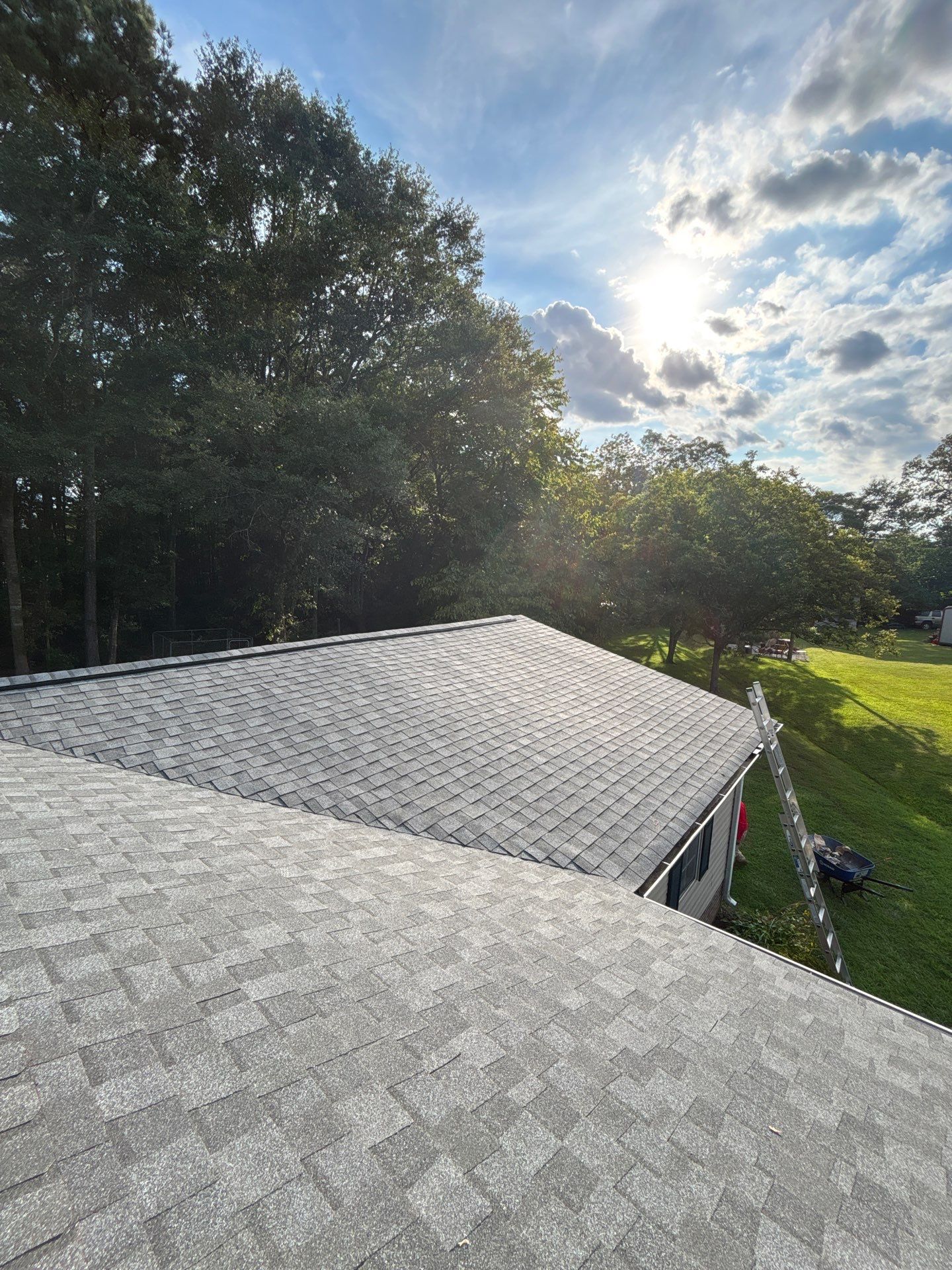 CertainTeed Pewter roof installation by Roofsters