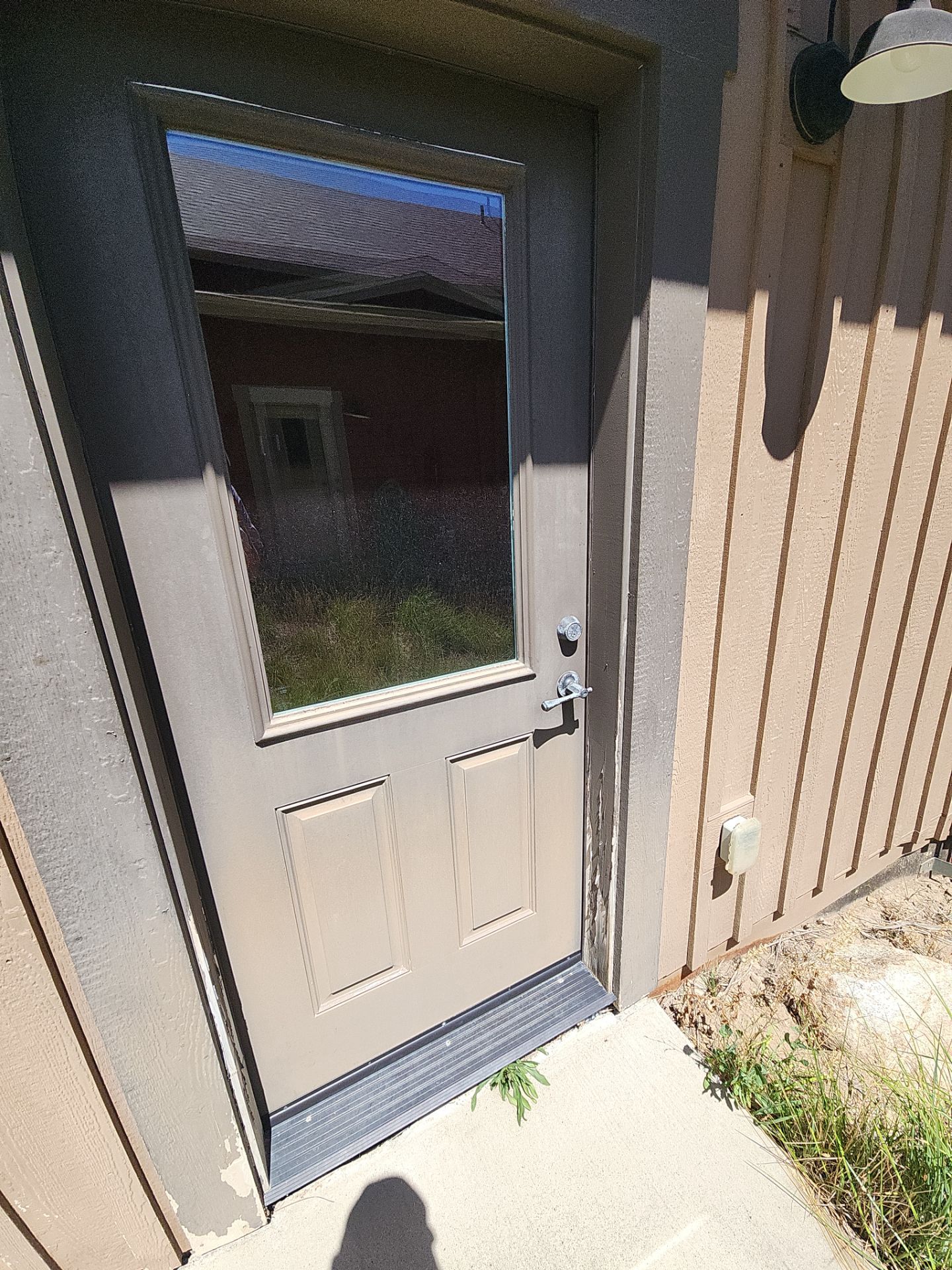 Exterior Painting Using Stain by Wheatley Creek Services