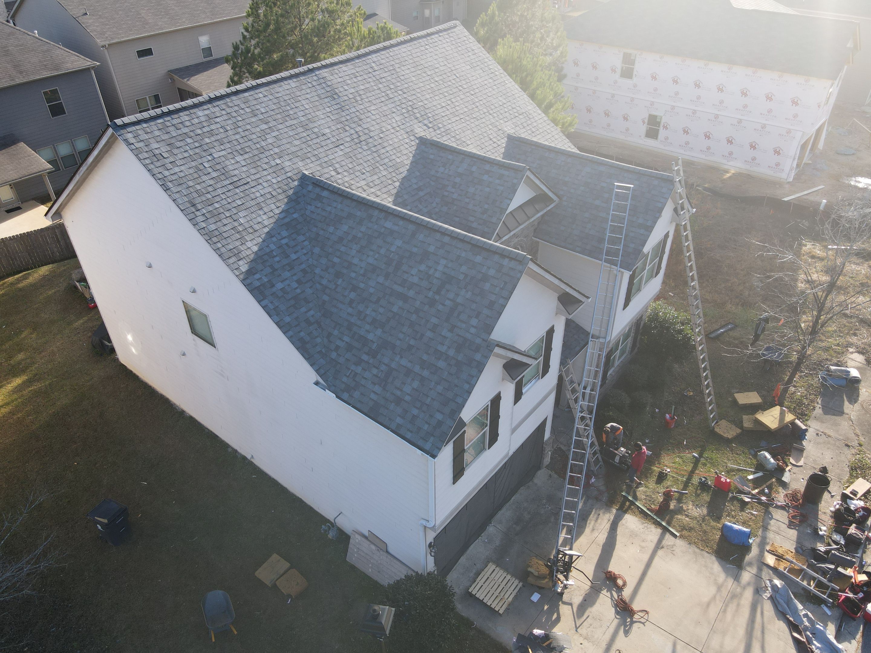 Residential Roofing Installation using Owens Corning by Inspector Roofing and Restoration