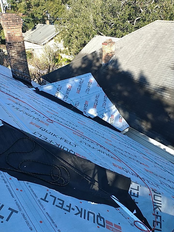 Residential Roofing Installation using Roof Replacement by American Roofing & Construction LLC