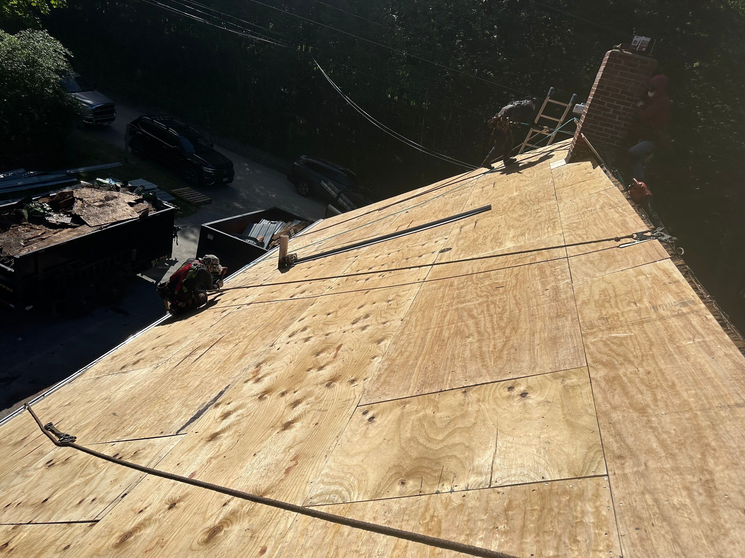 Barrington, NH Roof Replacement & Structural Deck Restoration by Tall pine roofing