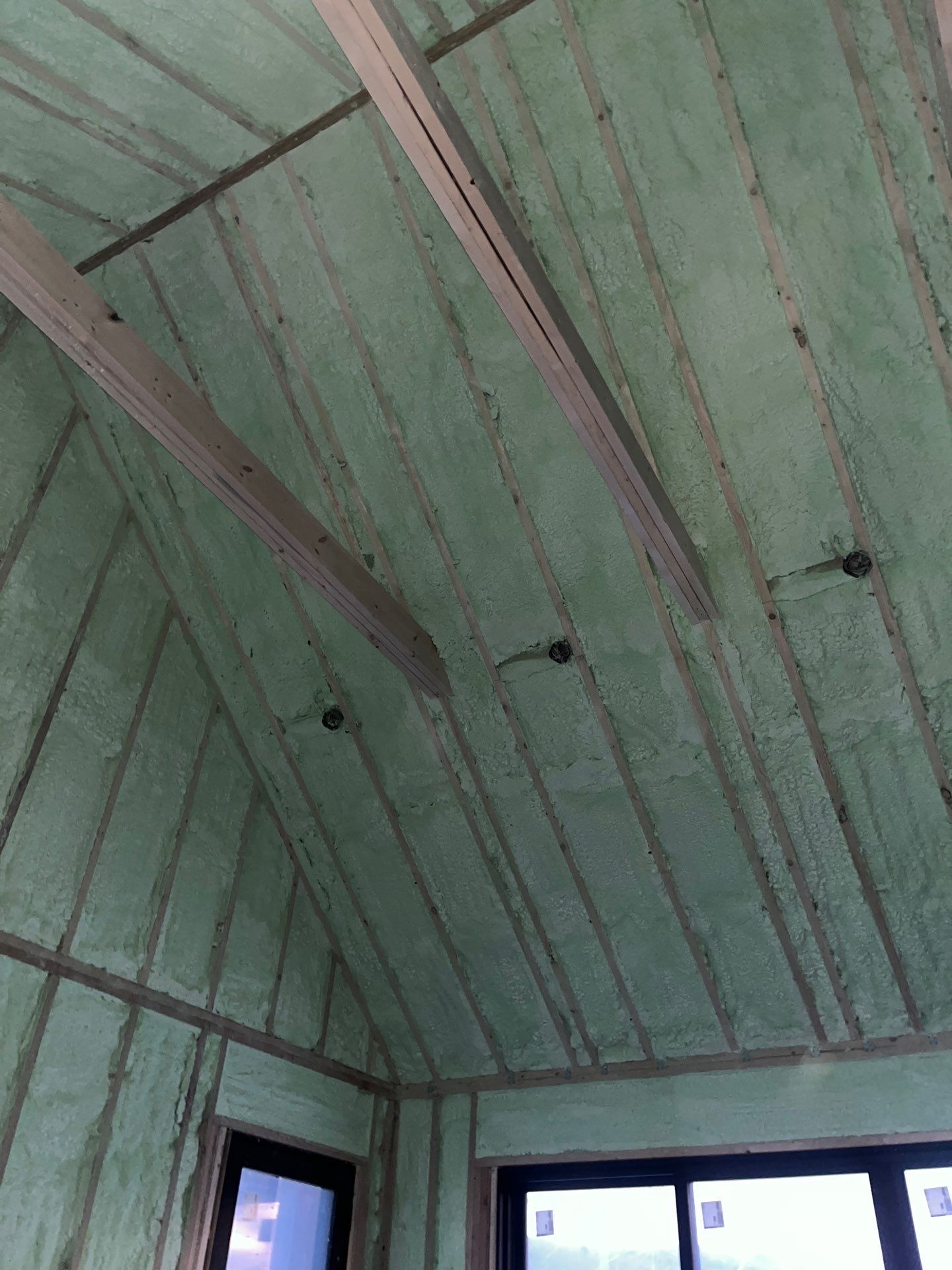 Detached Garage using Closed Cell Spray Foam by NYS Foam & Energy