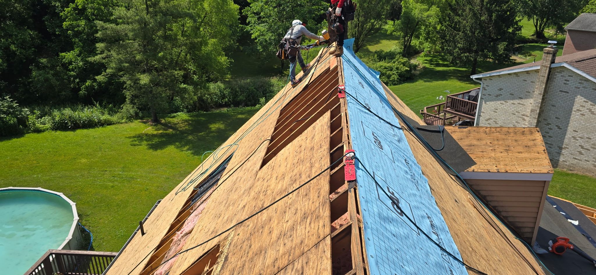 Residential Roofing Installation in Chambersburg by Teflon Roofing