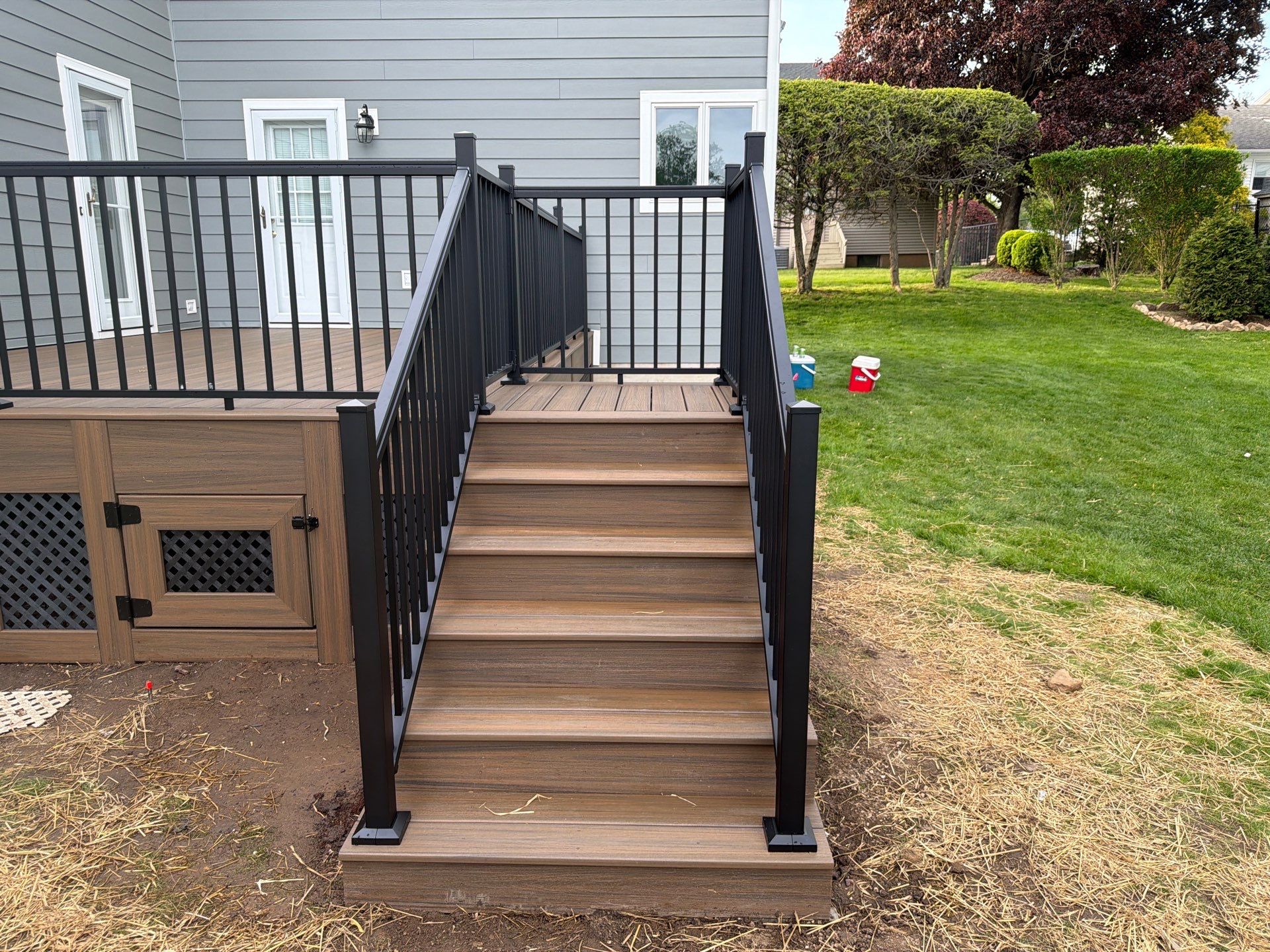 Deck and Landing Resurfacing in Florham Park, New Jersey by deck guardian